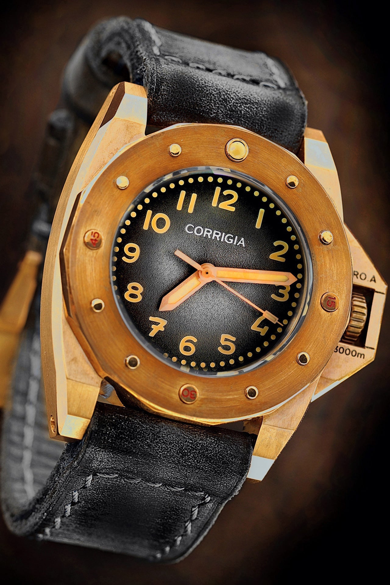 Corrigia01 Bronze P-Gray REF.AS.610-613-576-577 Ausstellungsstück