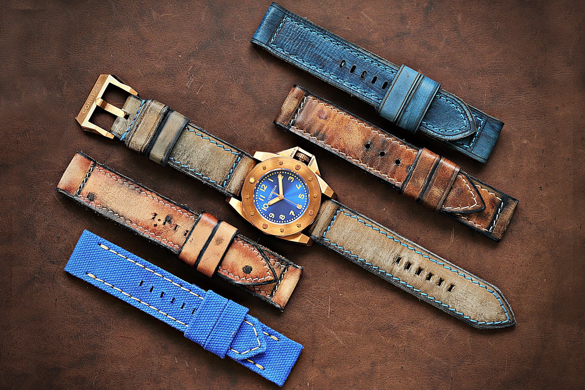 Corrigia01 Bronze S-Blue Ref.608-613-576-577