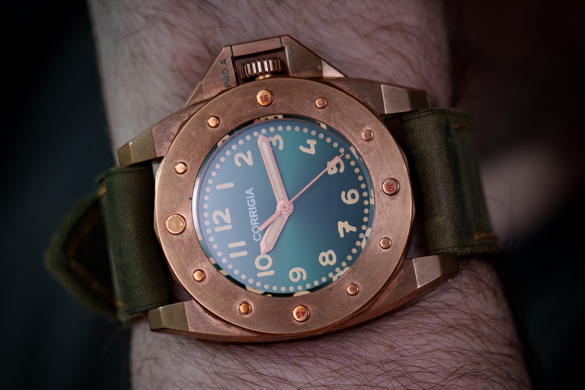 Corrigia01 Bronze S-Green Ref.609-613-576-577