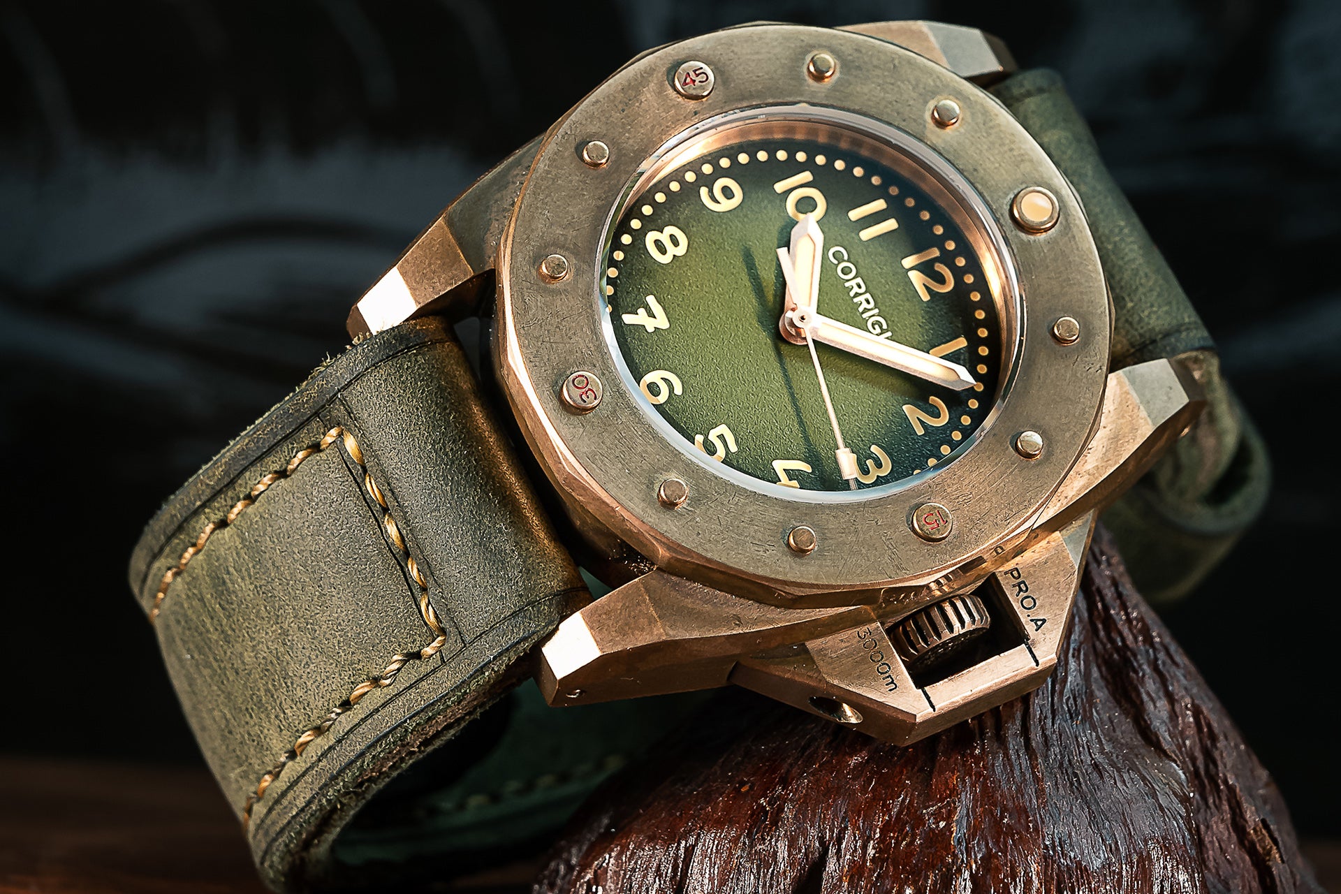 Corrigia01 Bronze P-Olive Ref.611-613-576-577