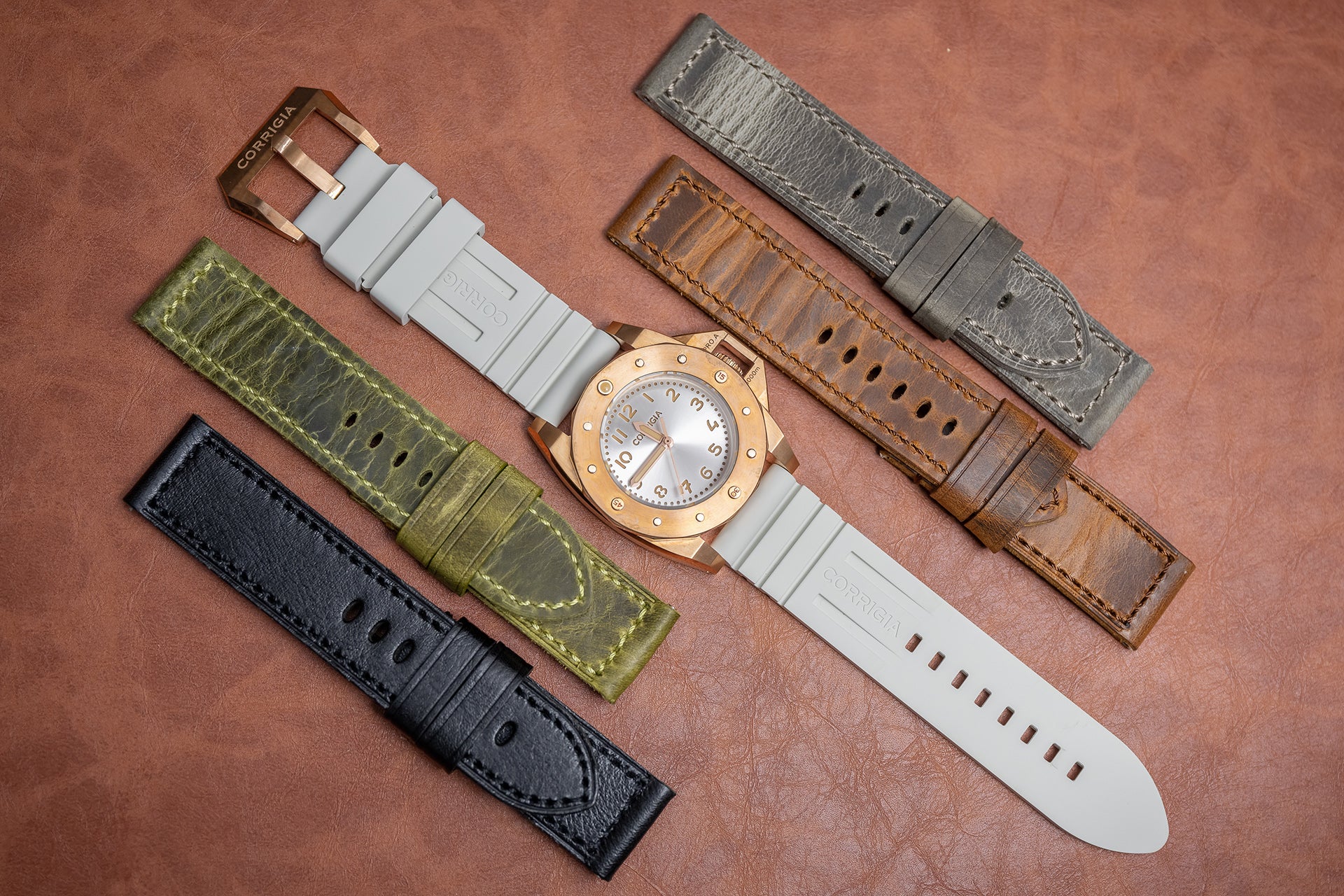 Corrigia01 Bronze S-White Ref.700-613-576-577