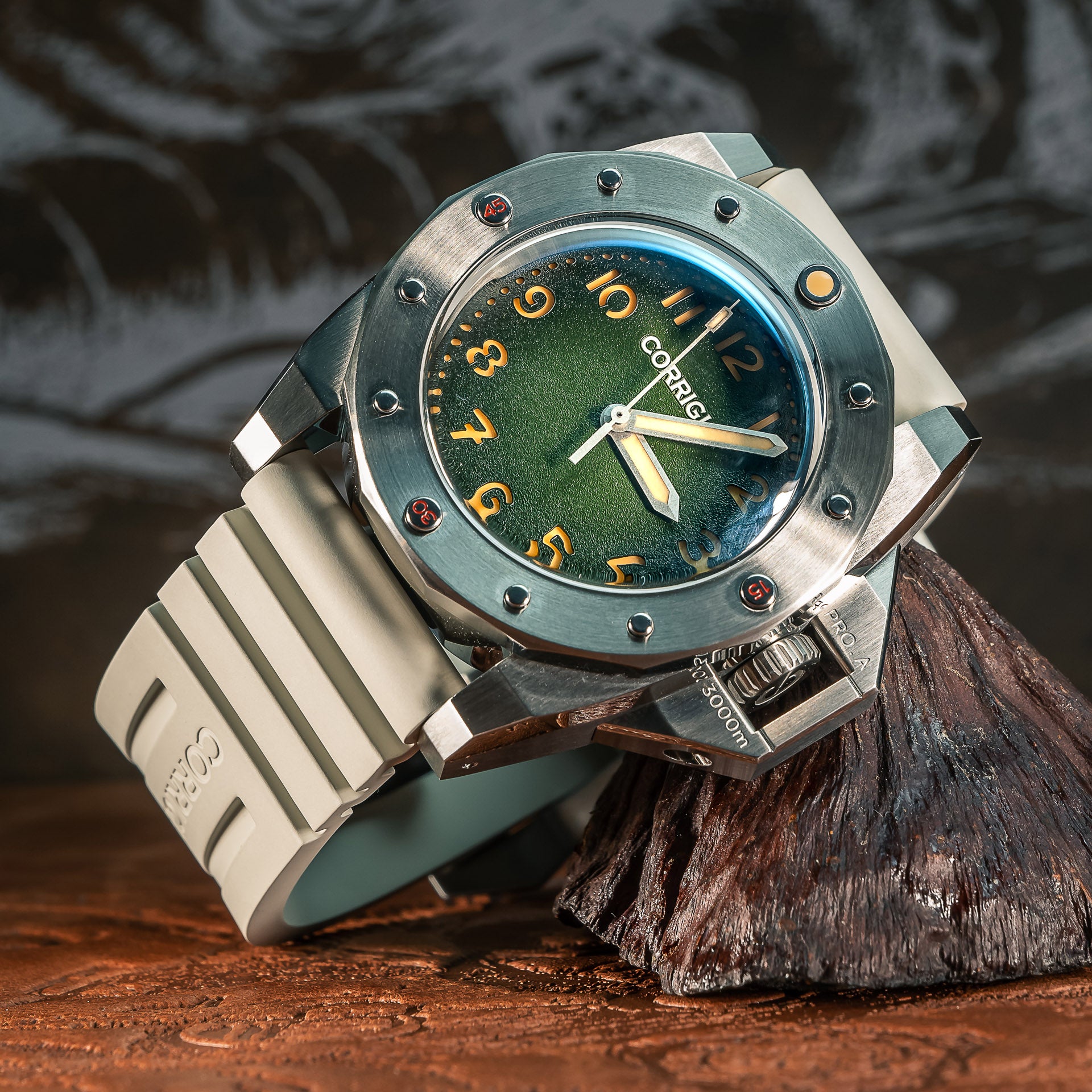 Corrigia02 Steel P-Green Ref.589-614-578-579-580