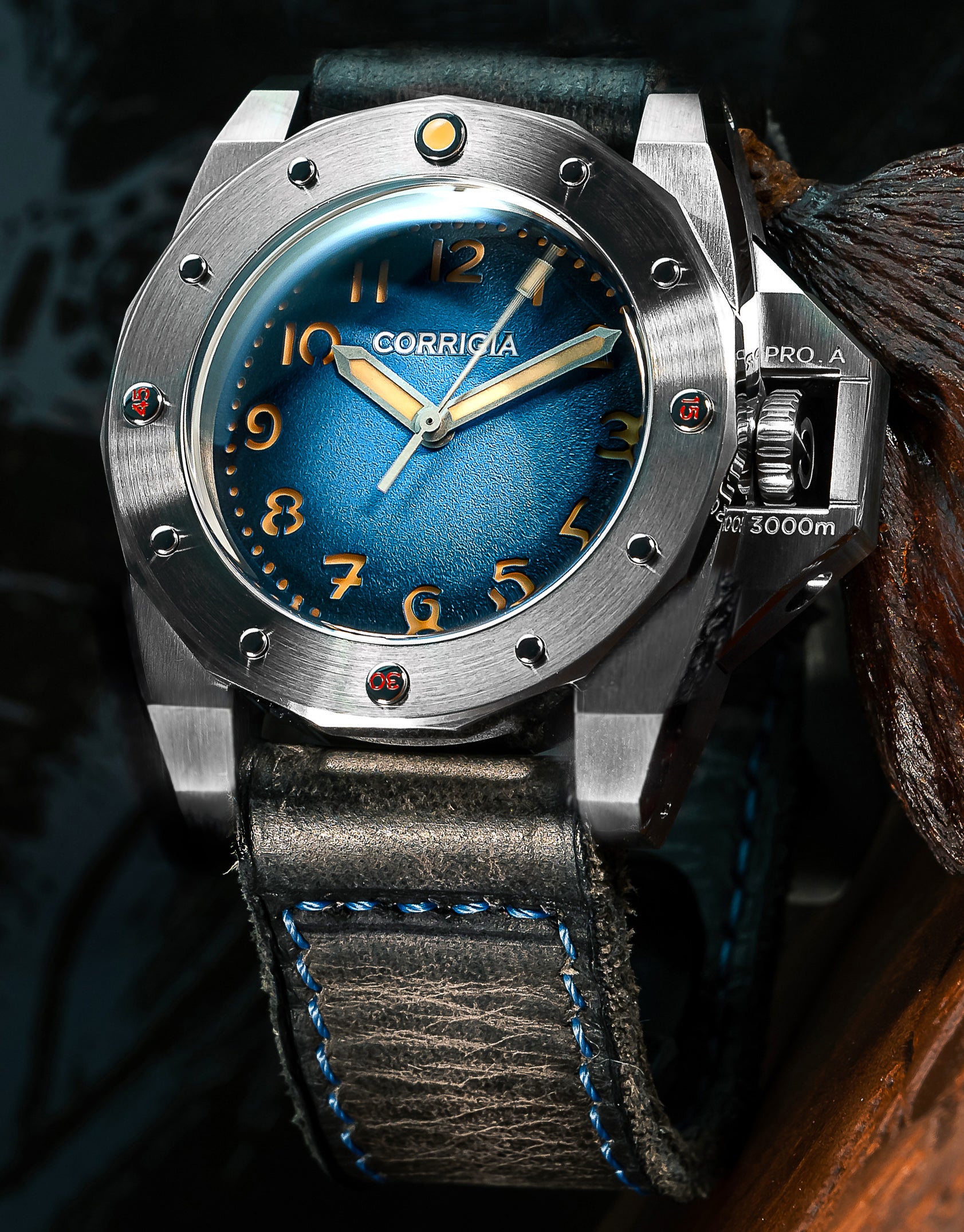 Corrigia02 Steel P-Blue Ref.590-614-578-579-580