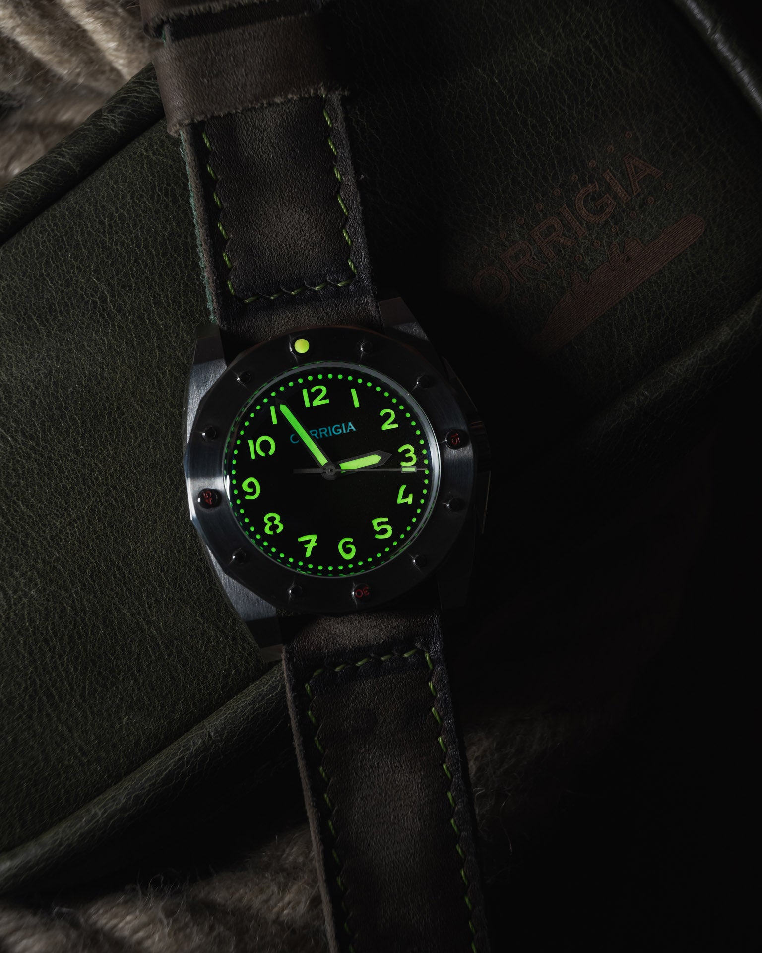 Corrigia02 Steel P-Green Ref.589-614-578-579-580