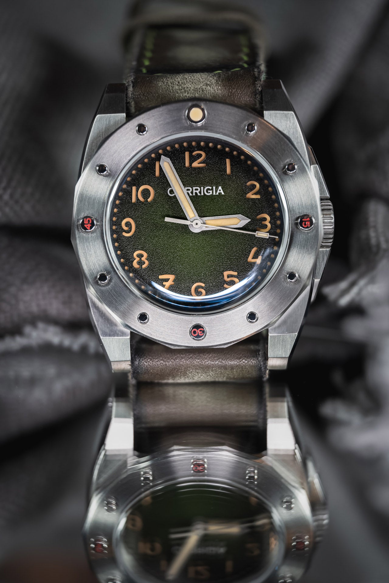 Corrigia02 Steel P-Green Ref.589-614-578-579-580