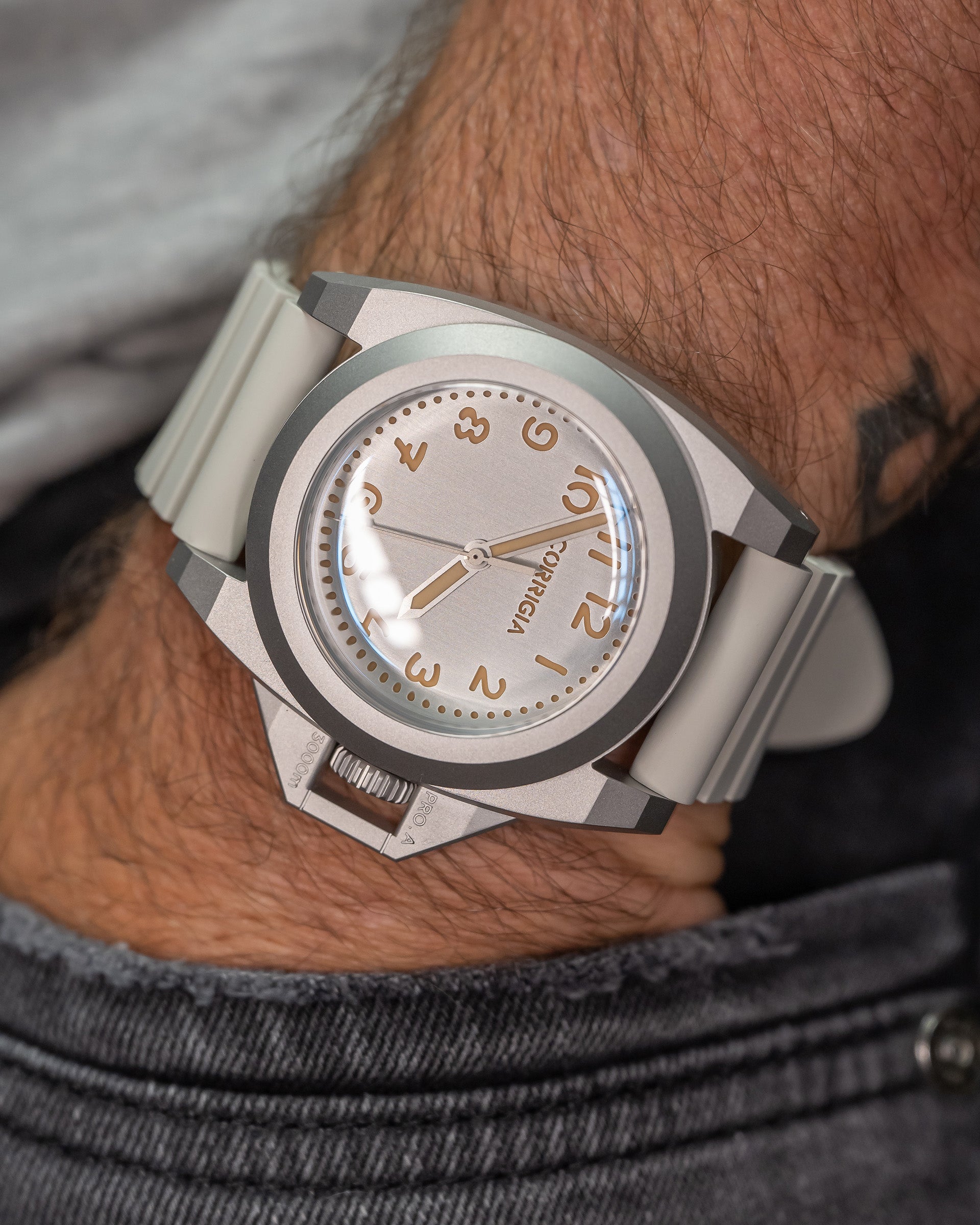 Corrigia03 Blasted V-Silver Ref.705-614-584-585-586