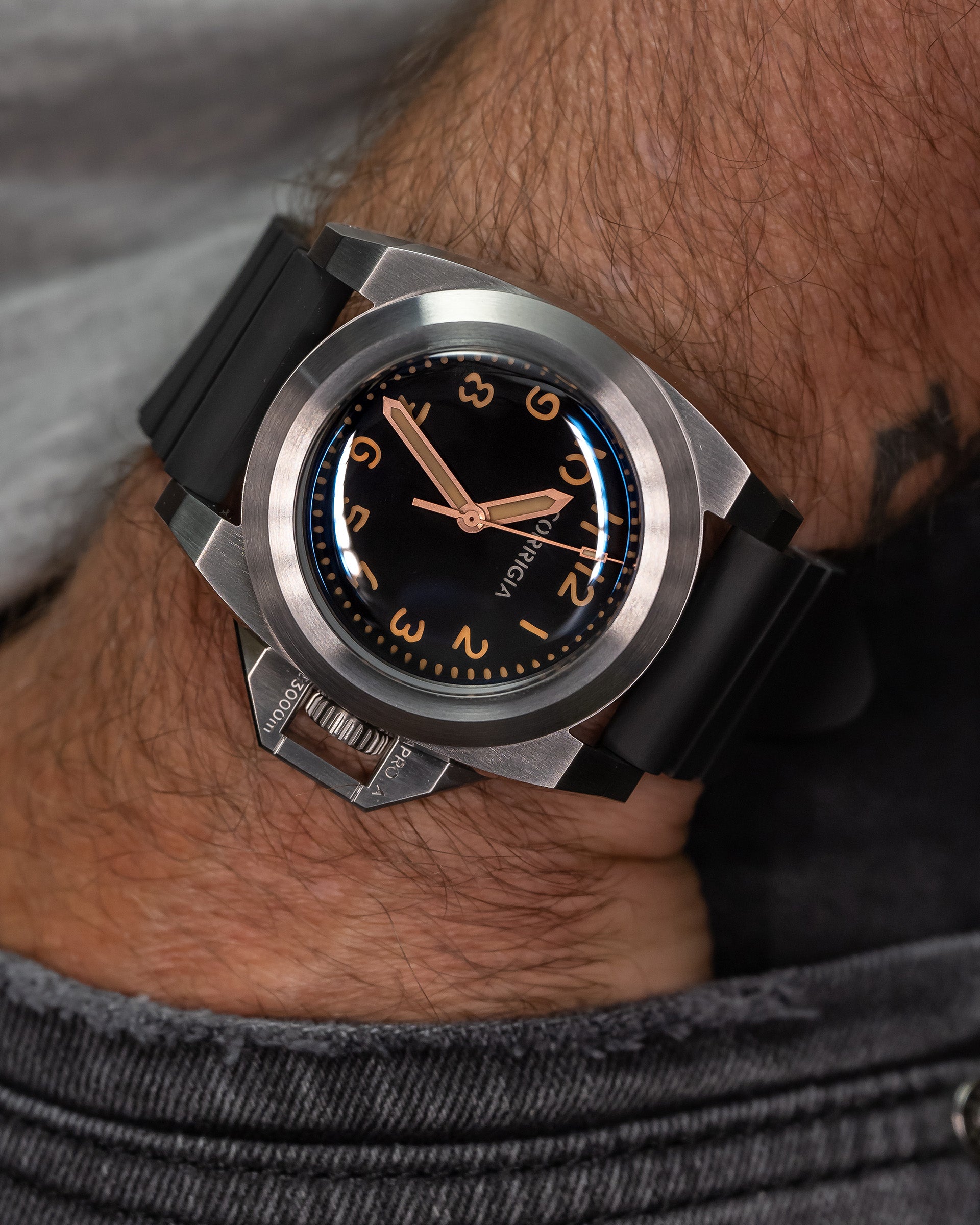 Corrigia03 Steel M-Black Ref.704-614-578-579-580