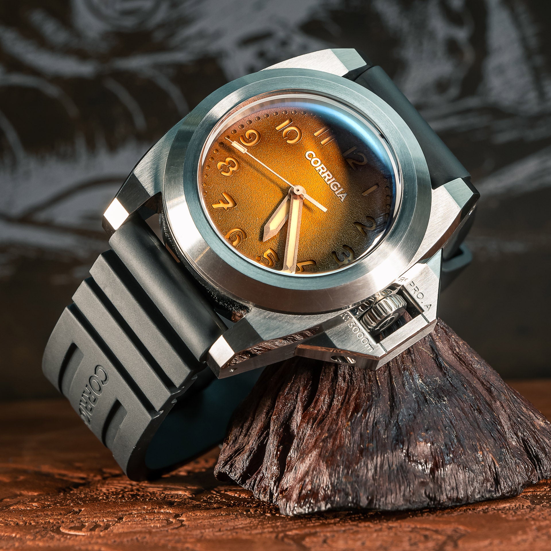 Corrigia03 Steel P-Brown REF.AS.601-614-578-579-580 Ausstellungsstück