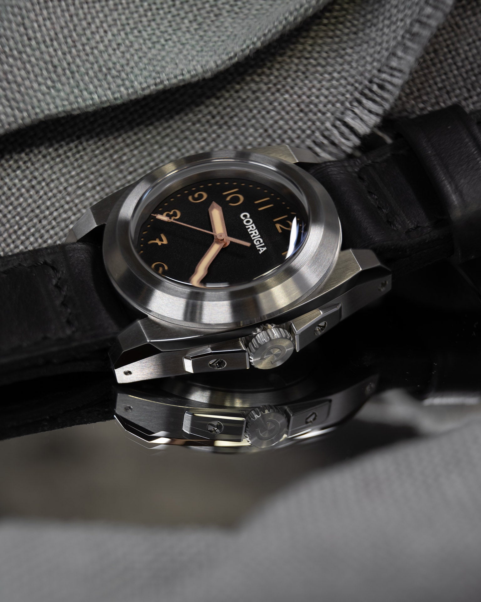 Corrigia03 Steel P-Black Ref.602-614-578-579-580