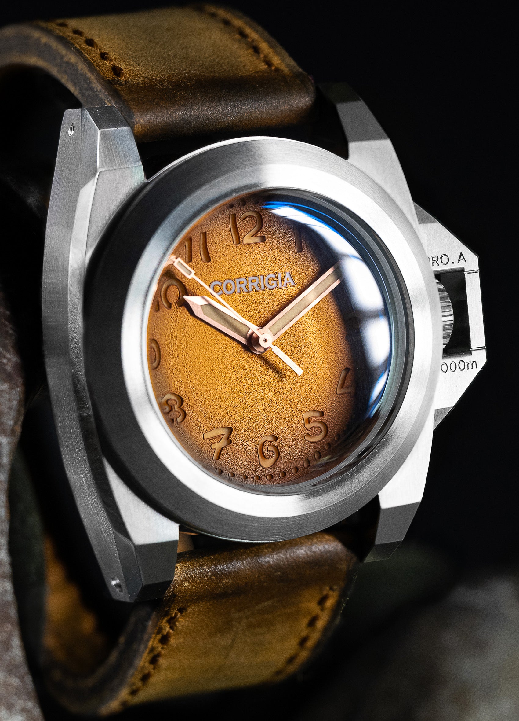 Corrigia03 Steel P-Brown REF.AS.601-614-578-579-580 Ausstellungsstück