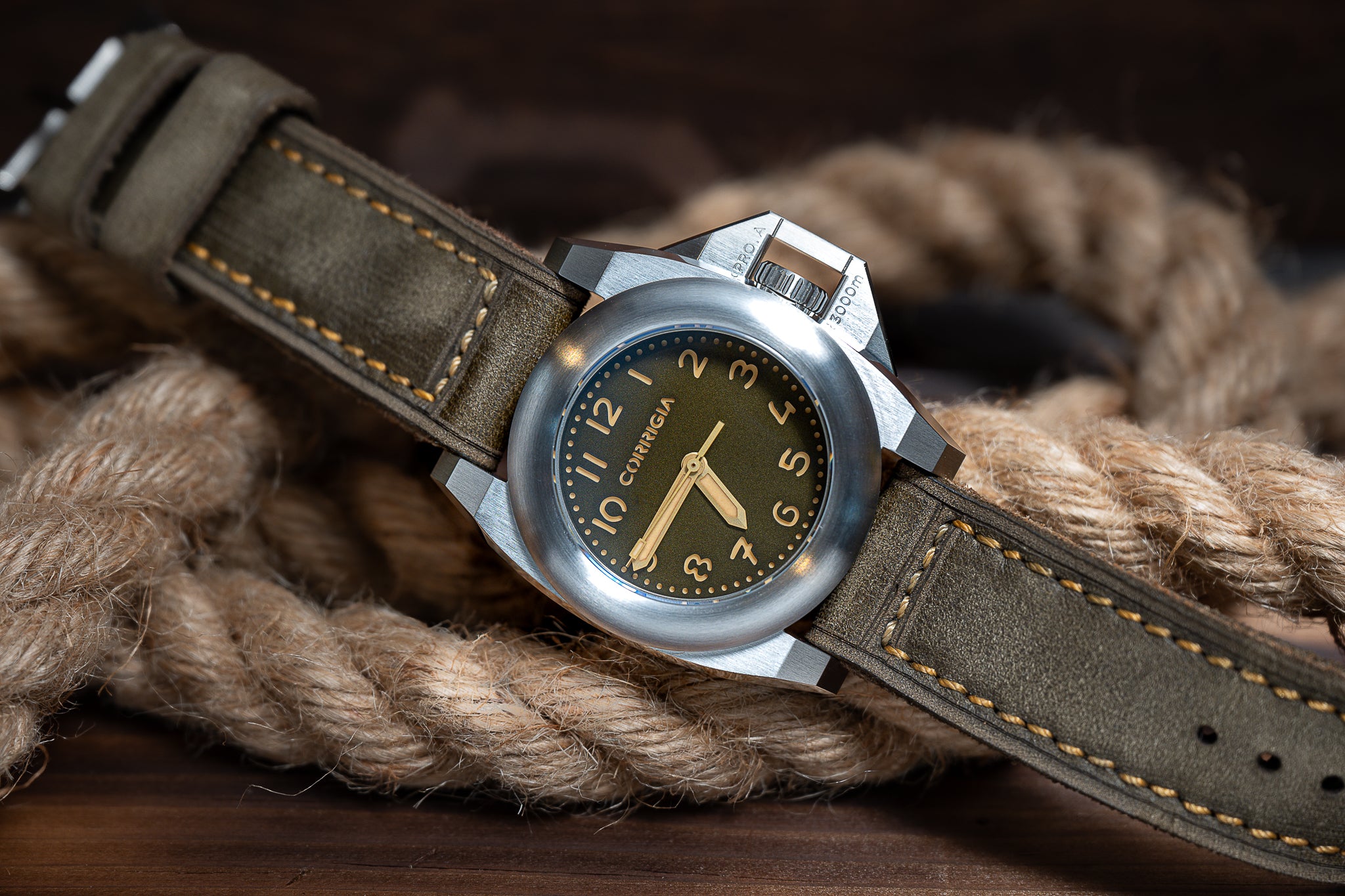 Corrigia05 Steel M-Olive Ref.661.631.664.665.666