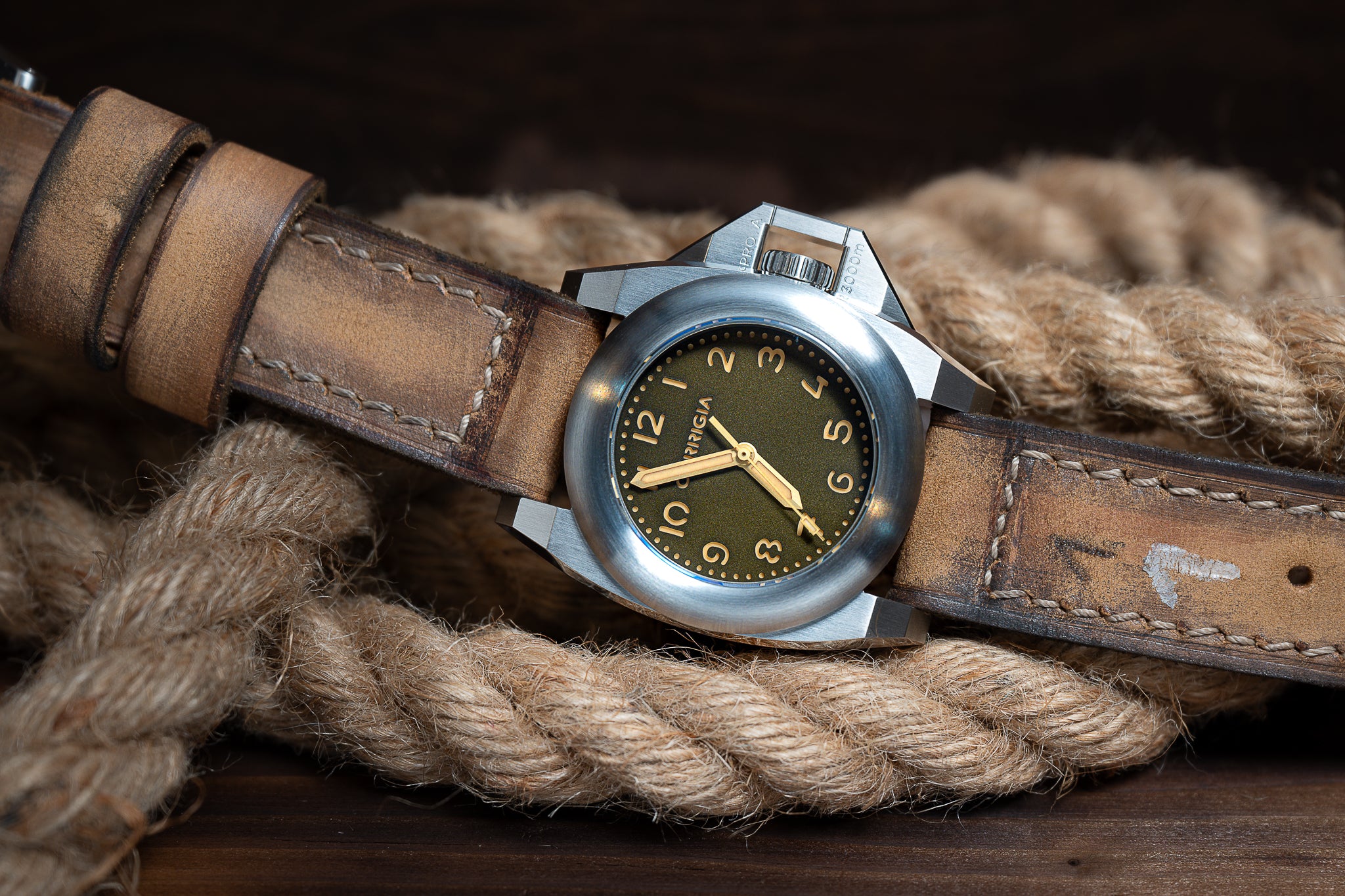 Corrigia05 Steel M-Olive Ref.661.631.664.665.666