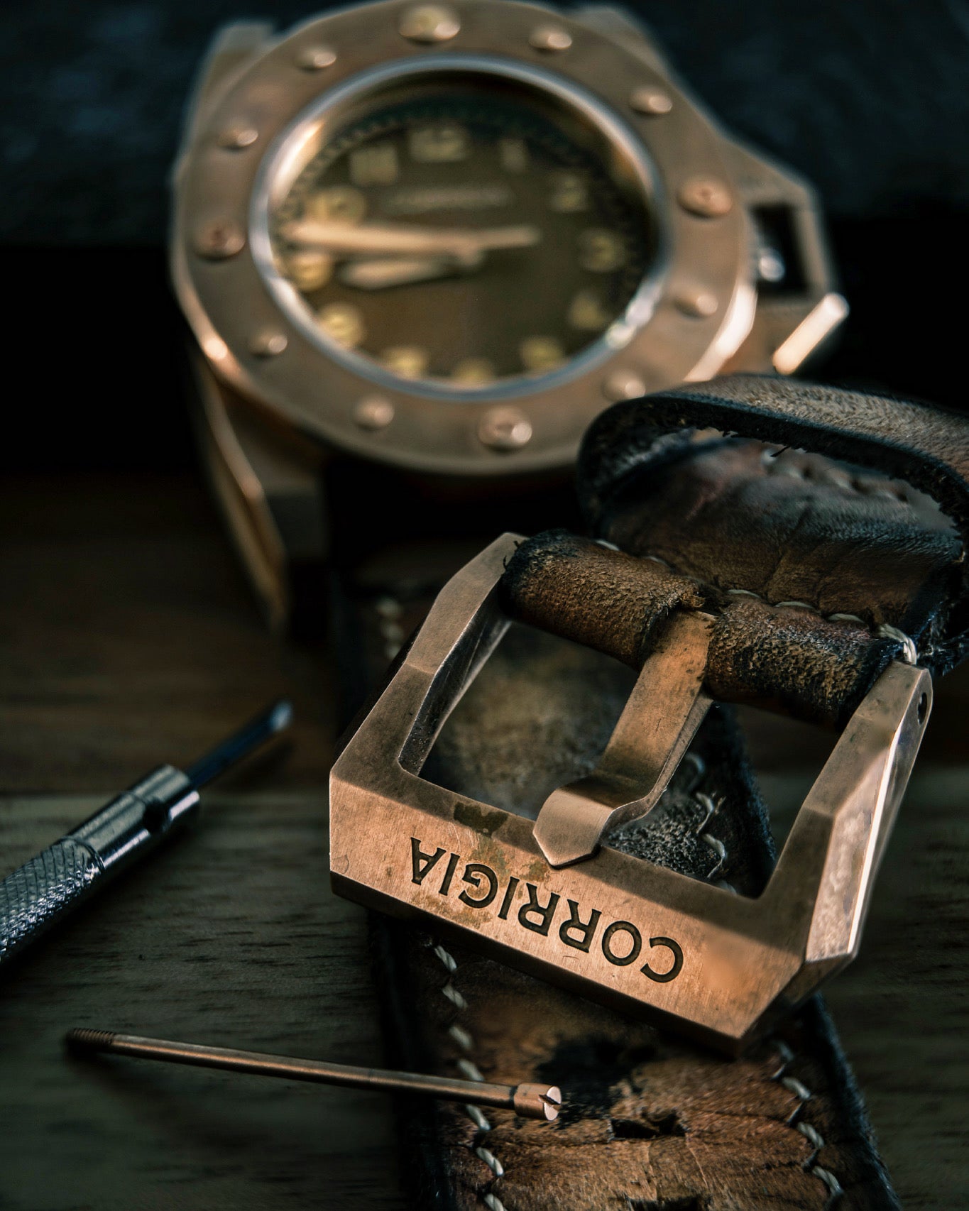 Corrigia01 Bronze P-Brown Ref.612-613-576-577