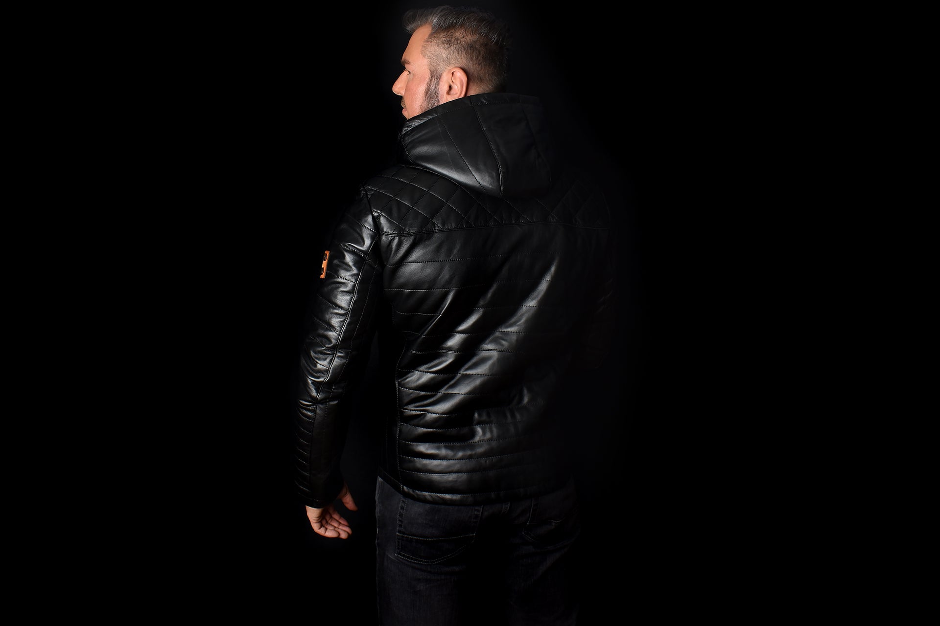 Jacket 05 - Black Removable Hood