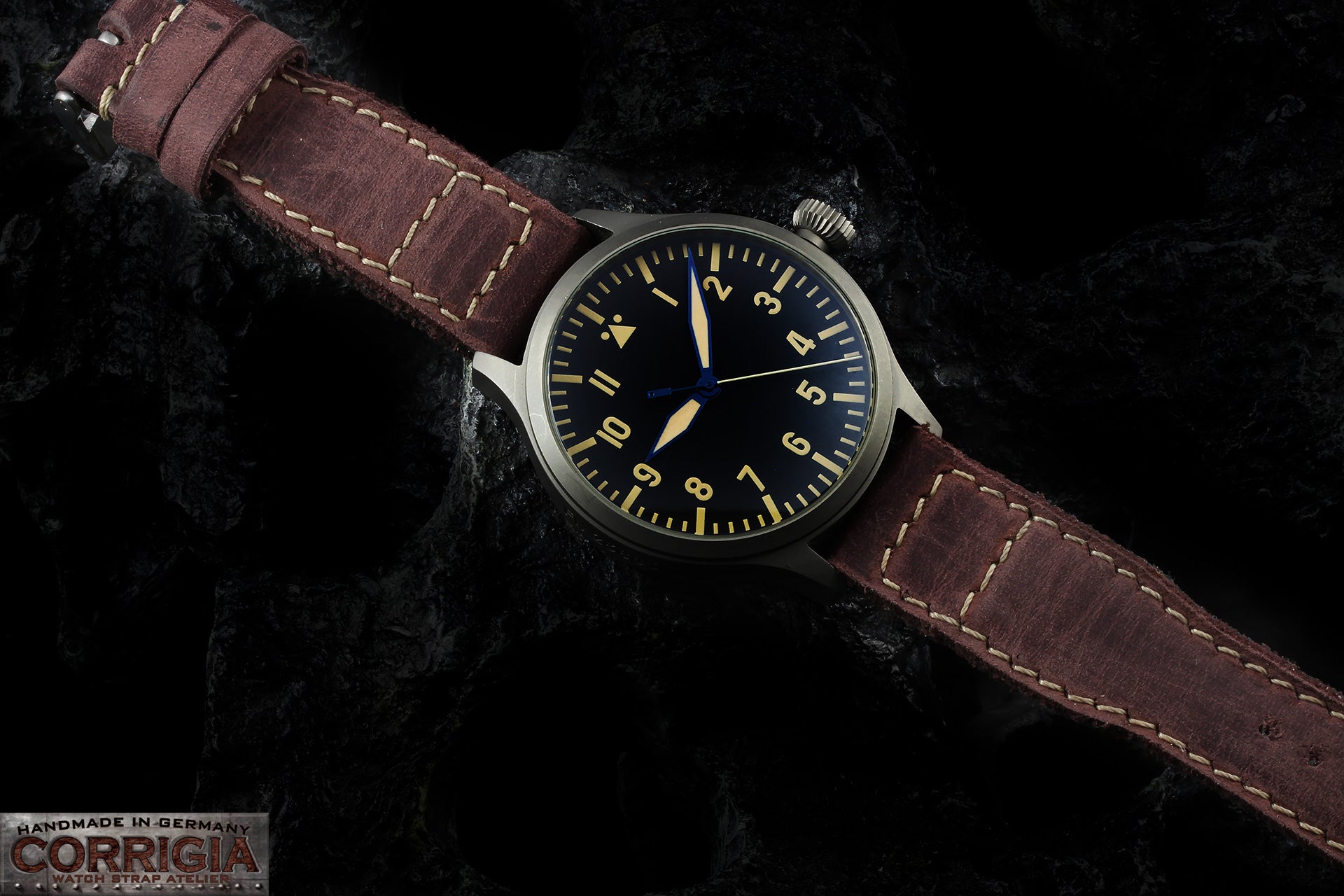 PILOT03 Burgundy - ARTISAN CRAFTED