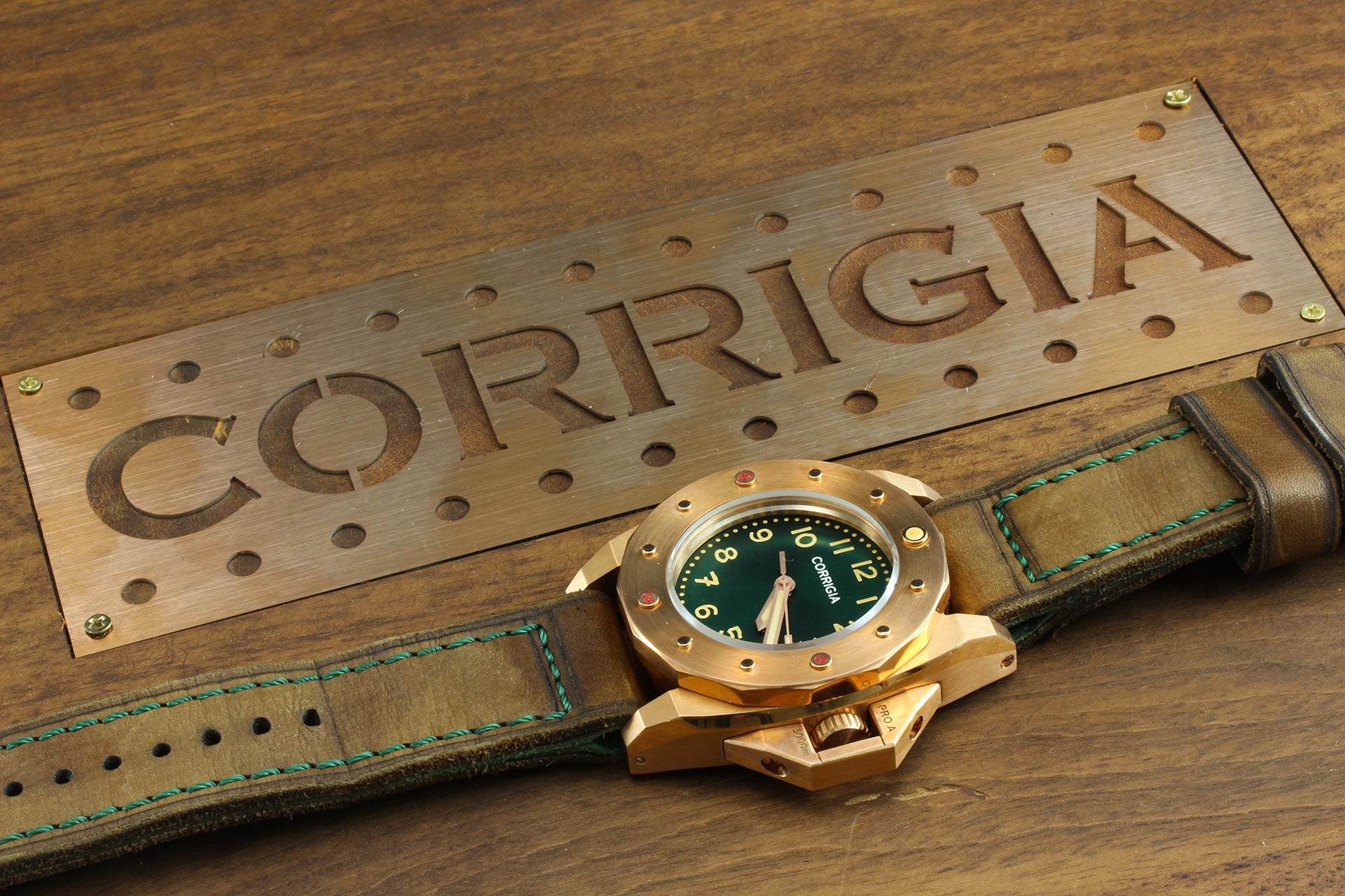 Corrigia01 Bronze S-Green Ref.609-613-576-577