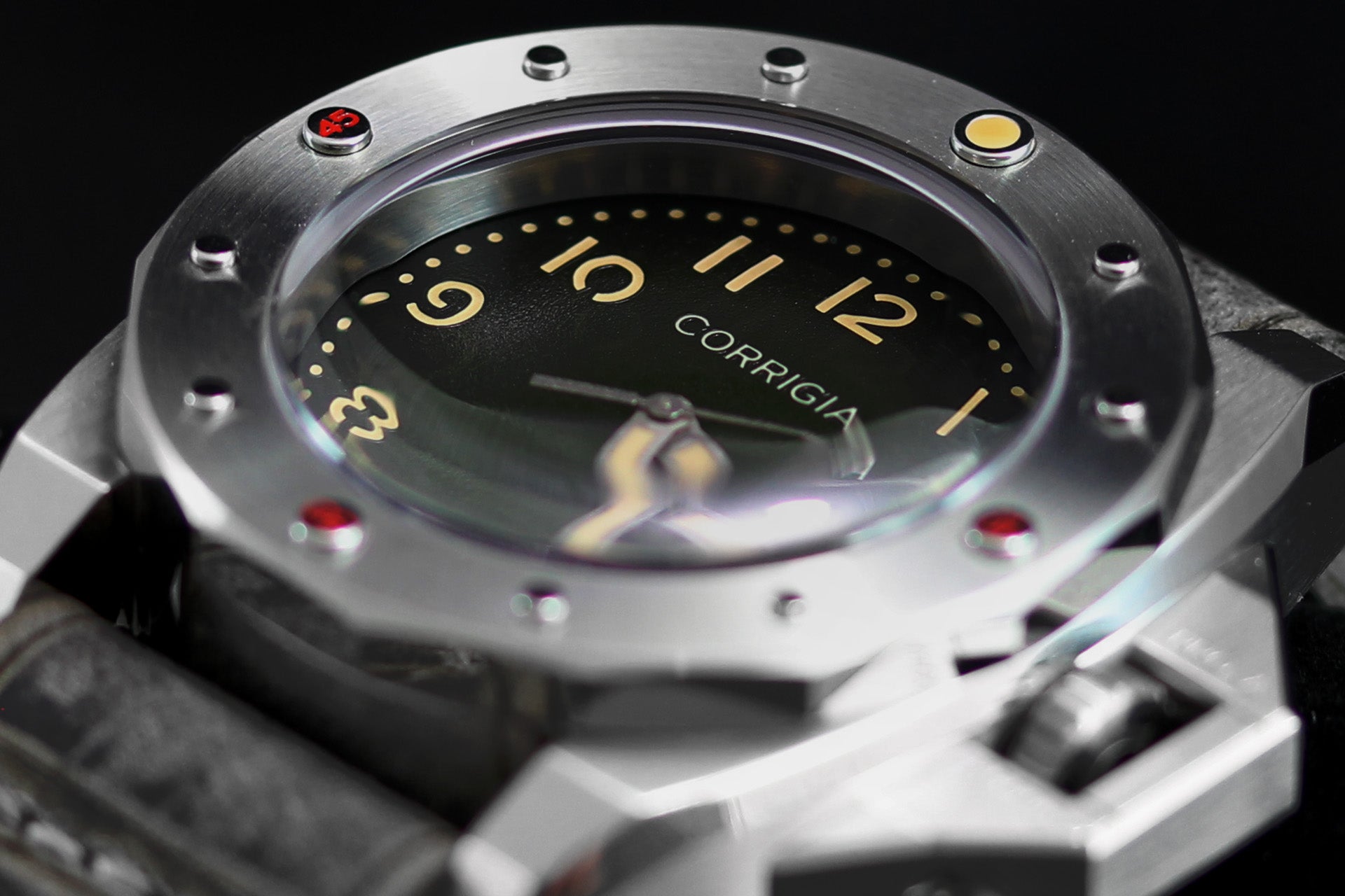 Corrigia02 Steel P-Green REF.AS.589-614-578-579-580 Ausstellungsstück