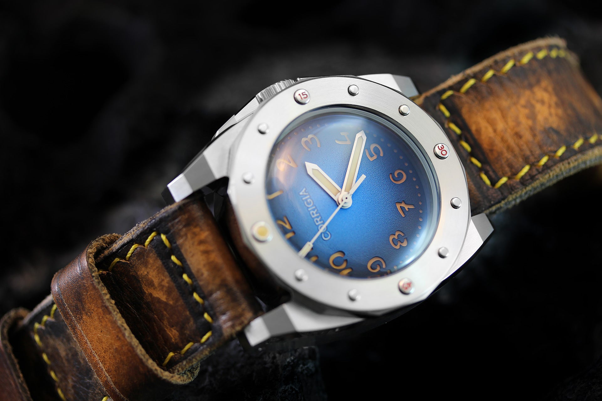 Corrigia02 Steel P-Blue Ref.590-614-578-579-580