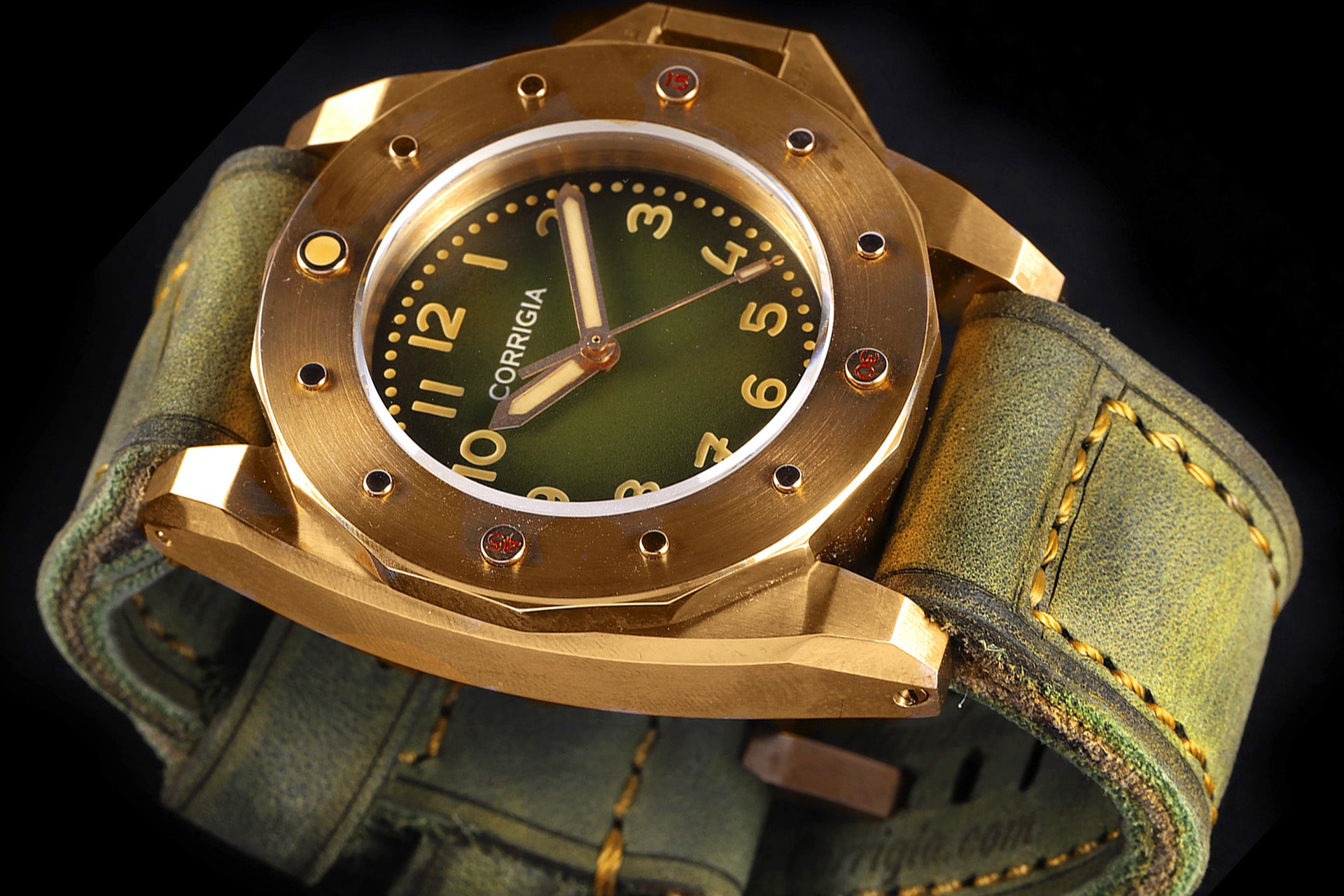 Corrigia01 Bronze P-Olive Ref.611-613-576-577
