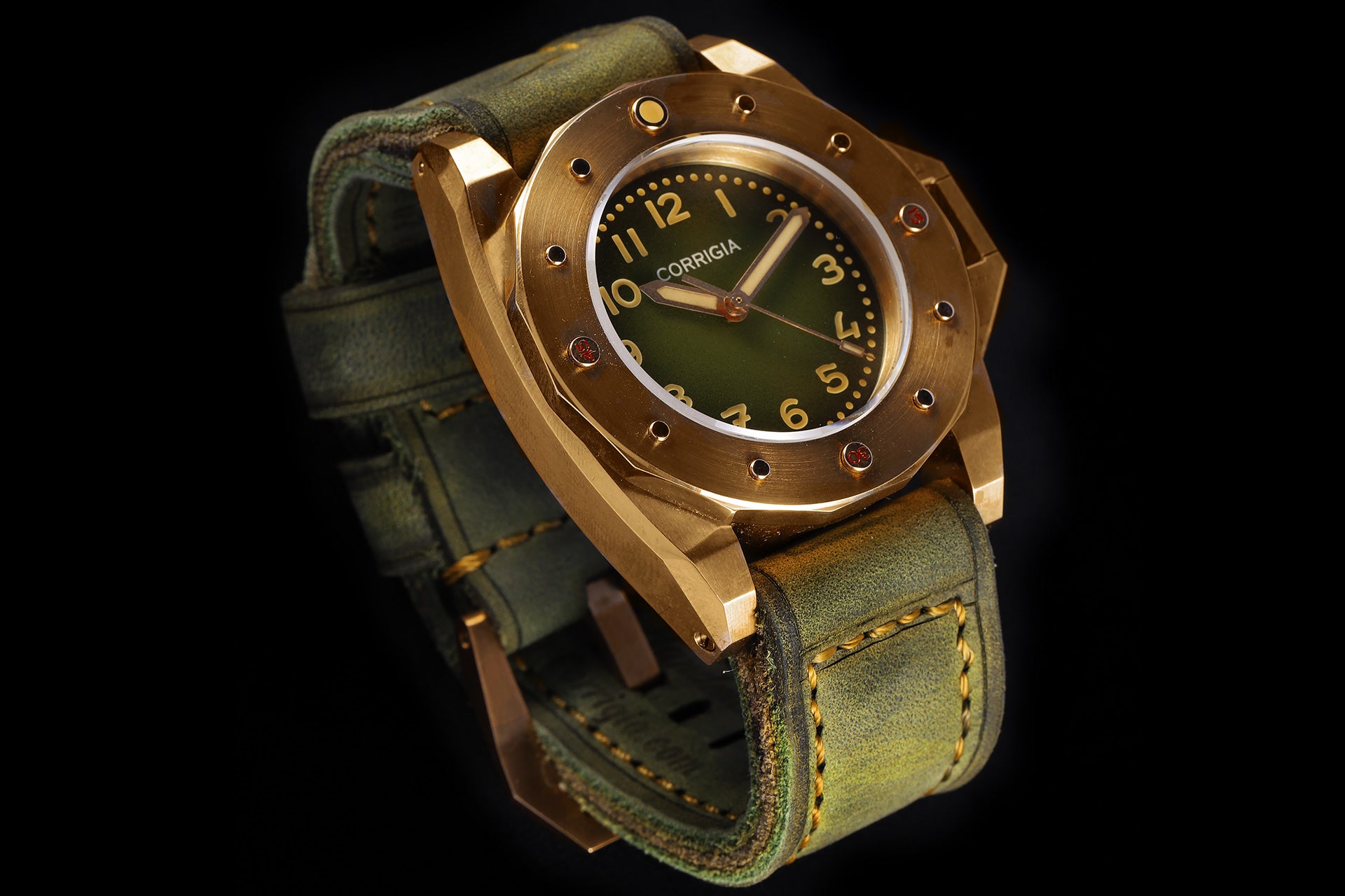 Corrigia01 Bronze P-Olive Ref.611-613-576-577