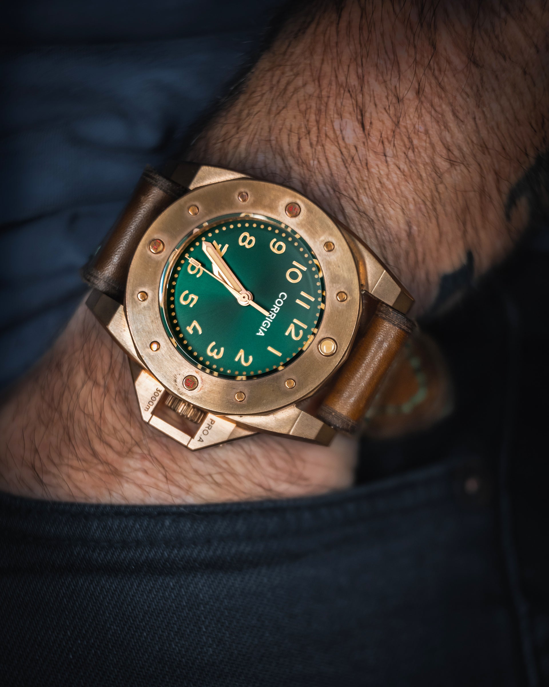Corrigia01 Bronze S-Green Ref.609-613-576-577
