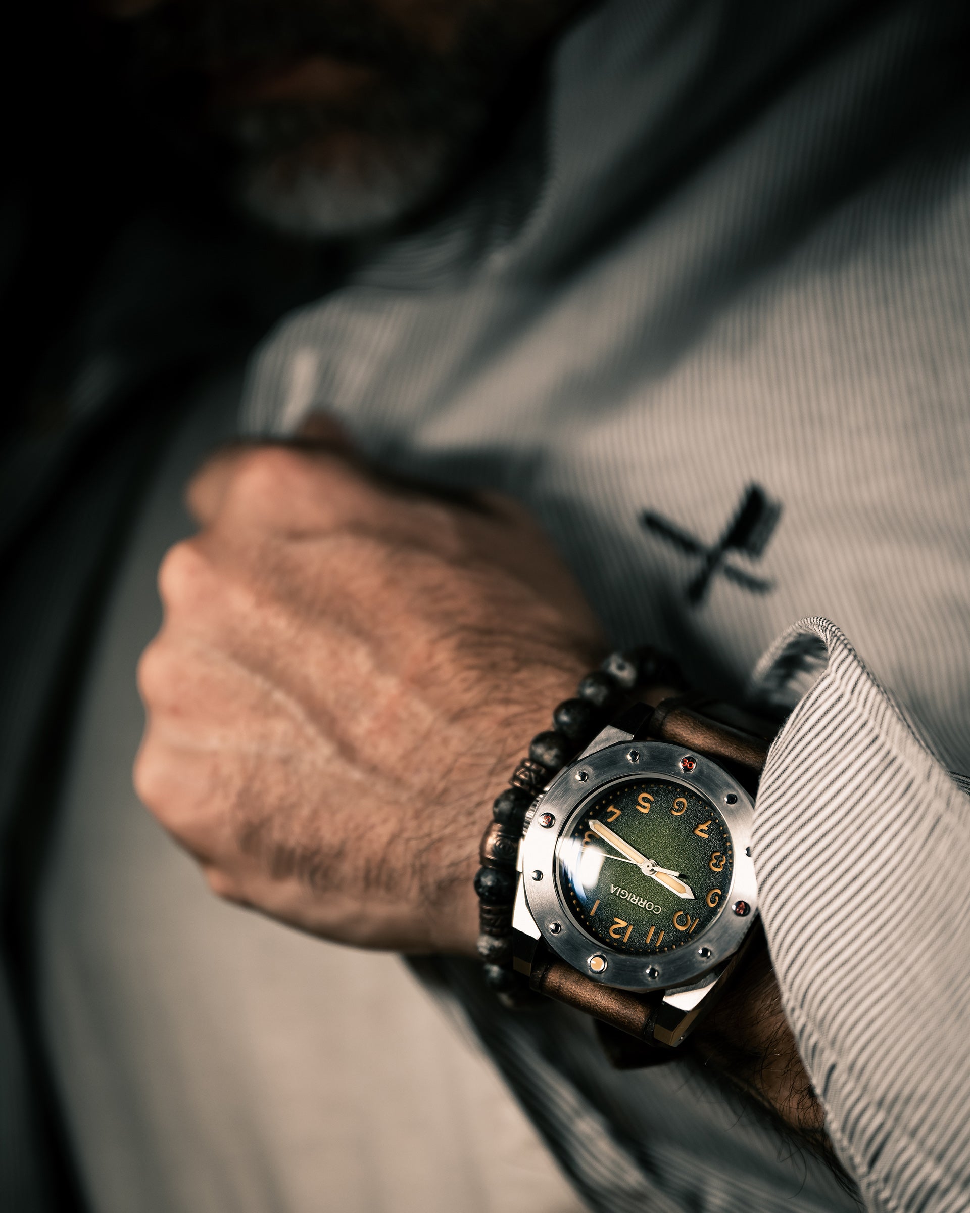 Corrigia02 Steel P-Green Ref.589-614-578-579-580