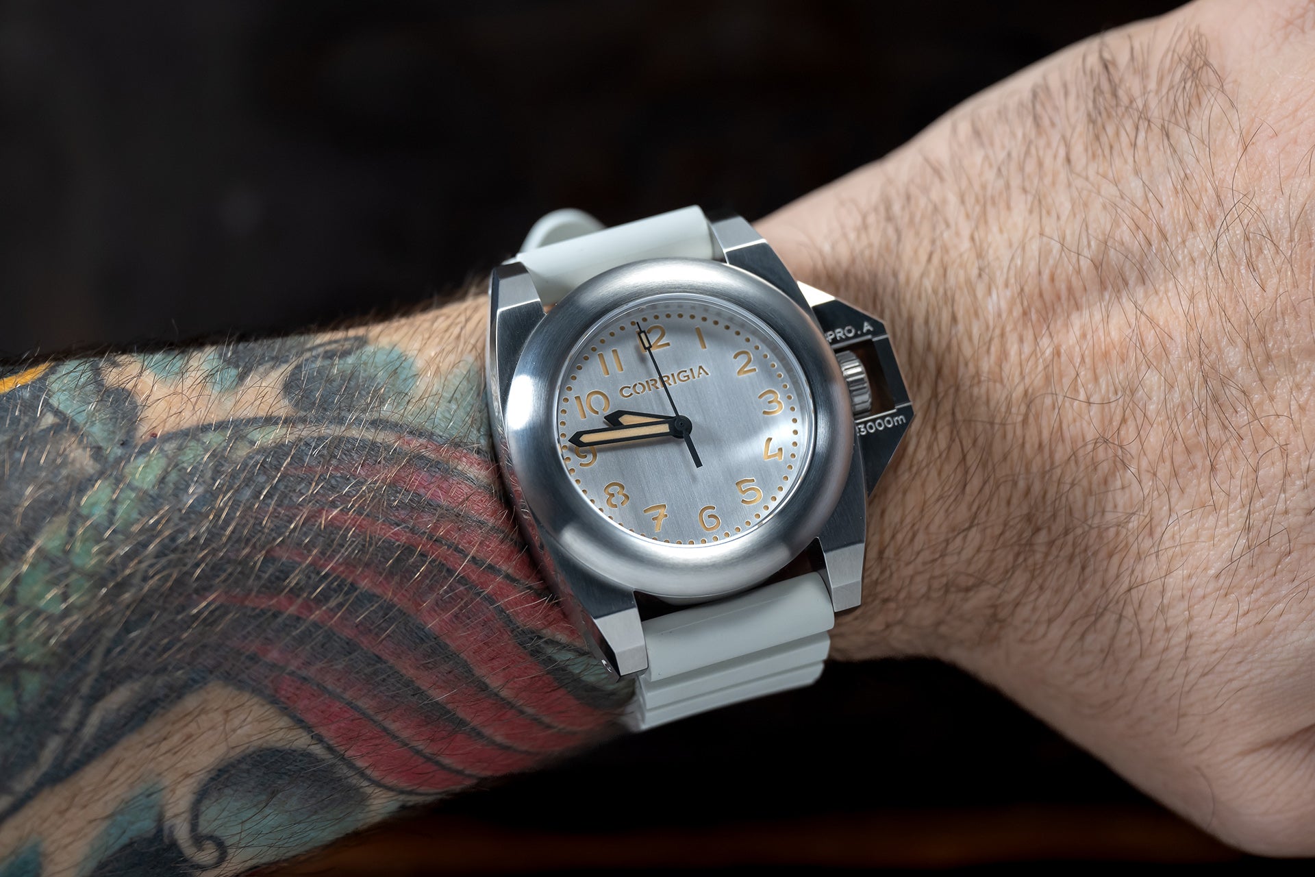 Corrigia05 Steel V-Silver Ref.662.631.664.665.666