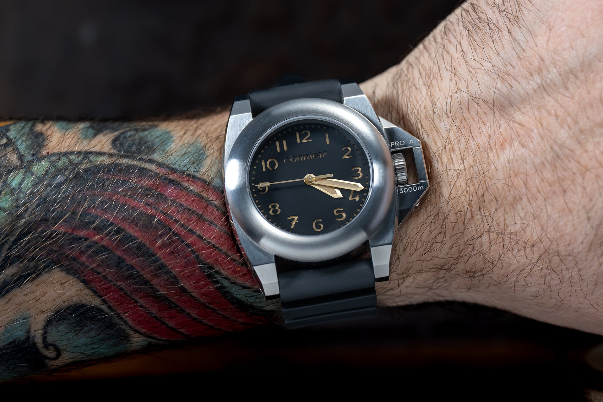 Corrigia05 Steel M-Black Ref.660.631.664.665.666