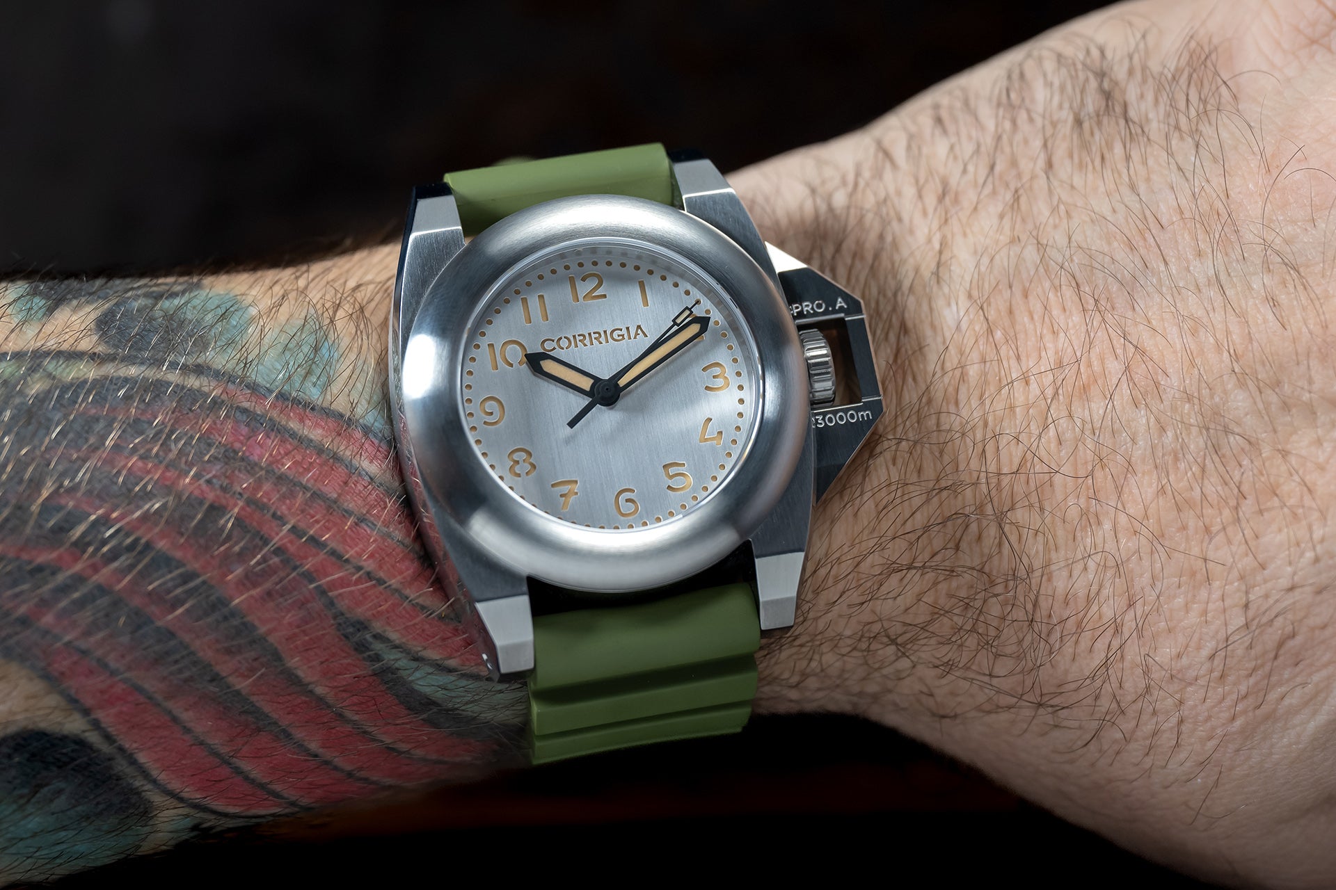 Corrigia05 Steel V-Silver Ref.662.631.664.665.666