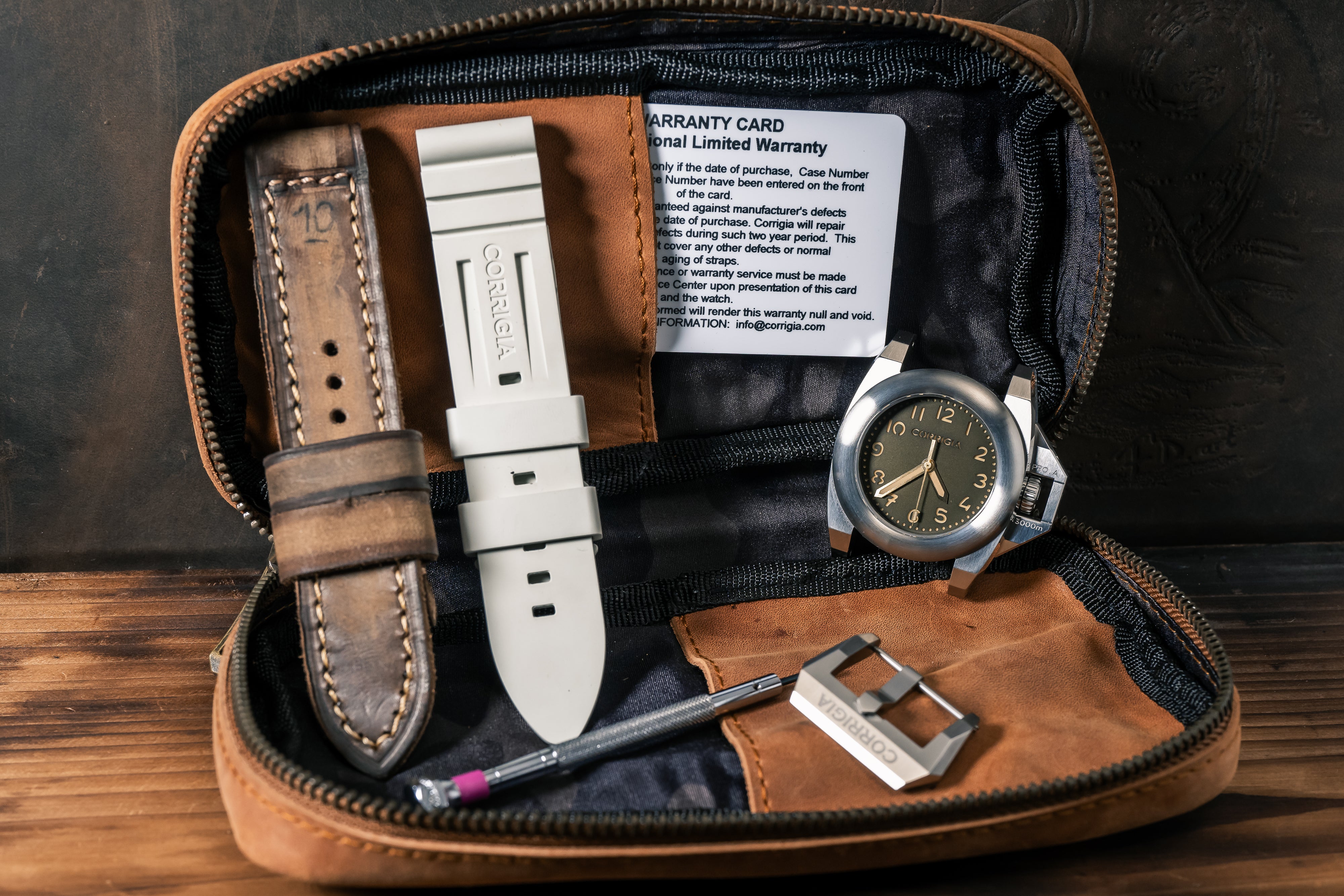 Corrigia05 Steel M-Olive Ref.661.631.664.665.666