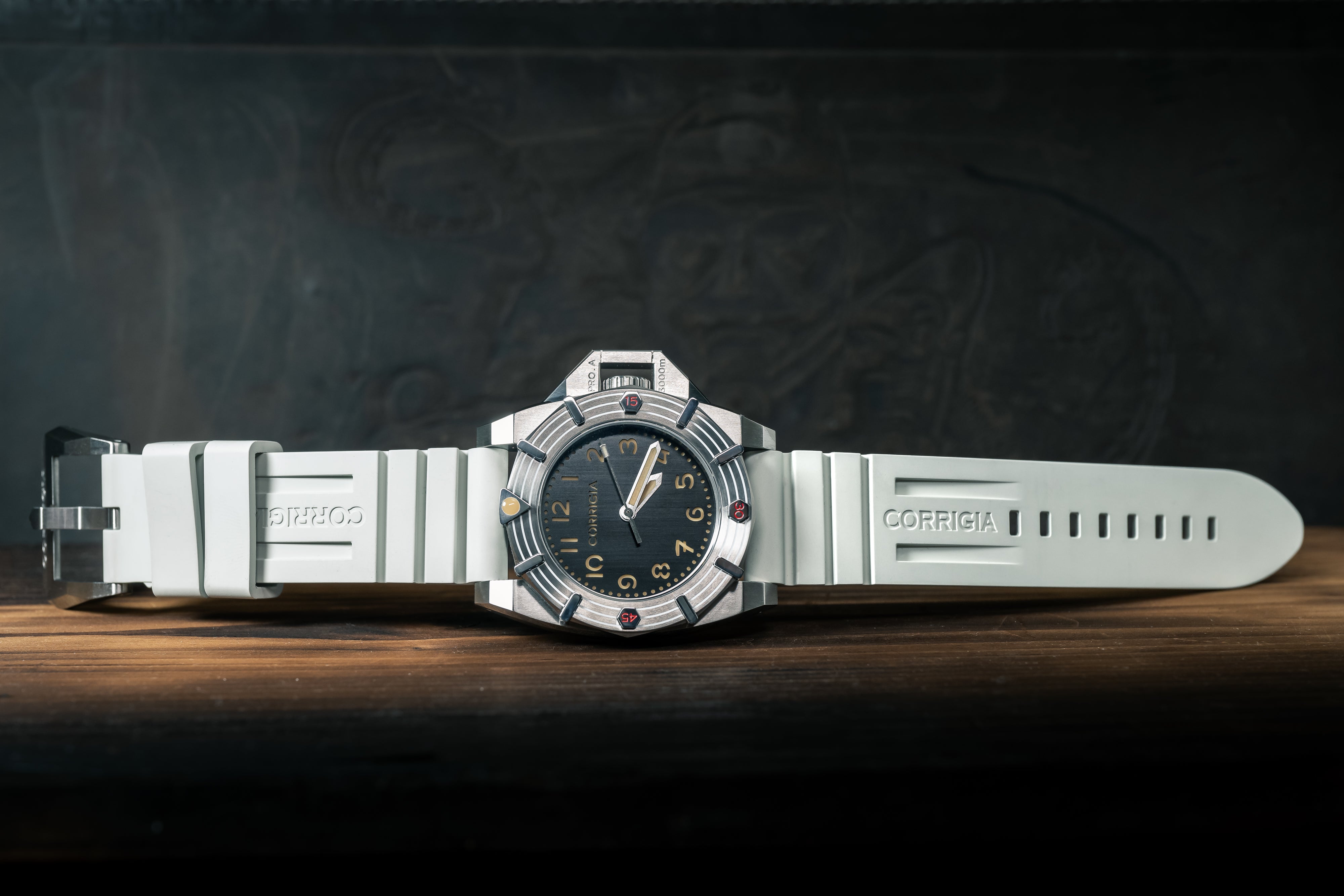 RUBBER02 Arctic Gray Tactical FKM wave rubber