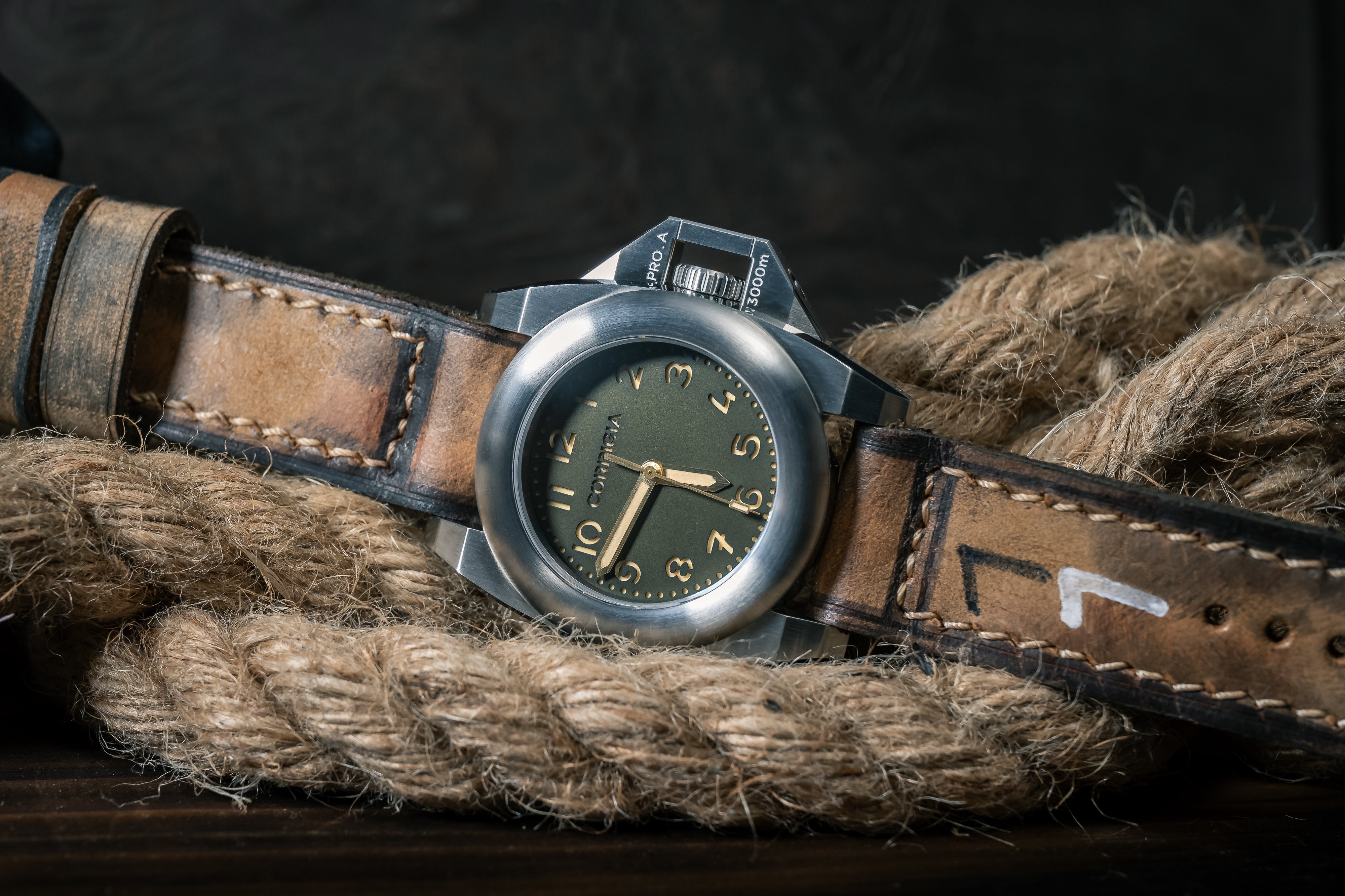 Corrigia05 Steel M-Olive Ref.661.631.664.665.666