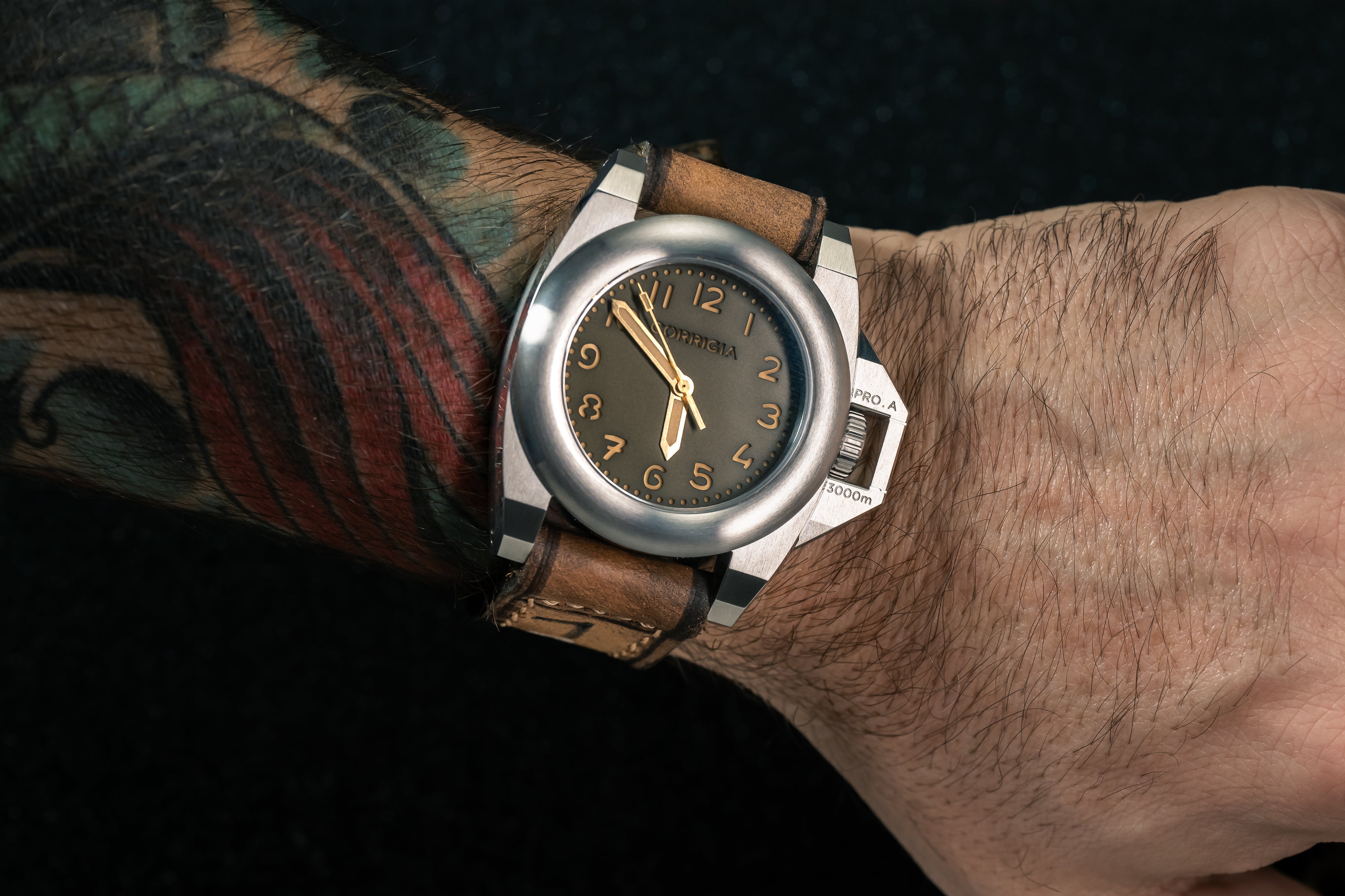 Corrigia05 Steel M-Olive Ref.661.631.664.665.666