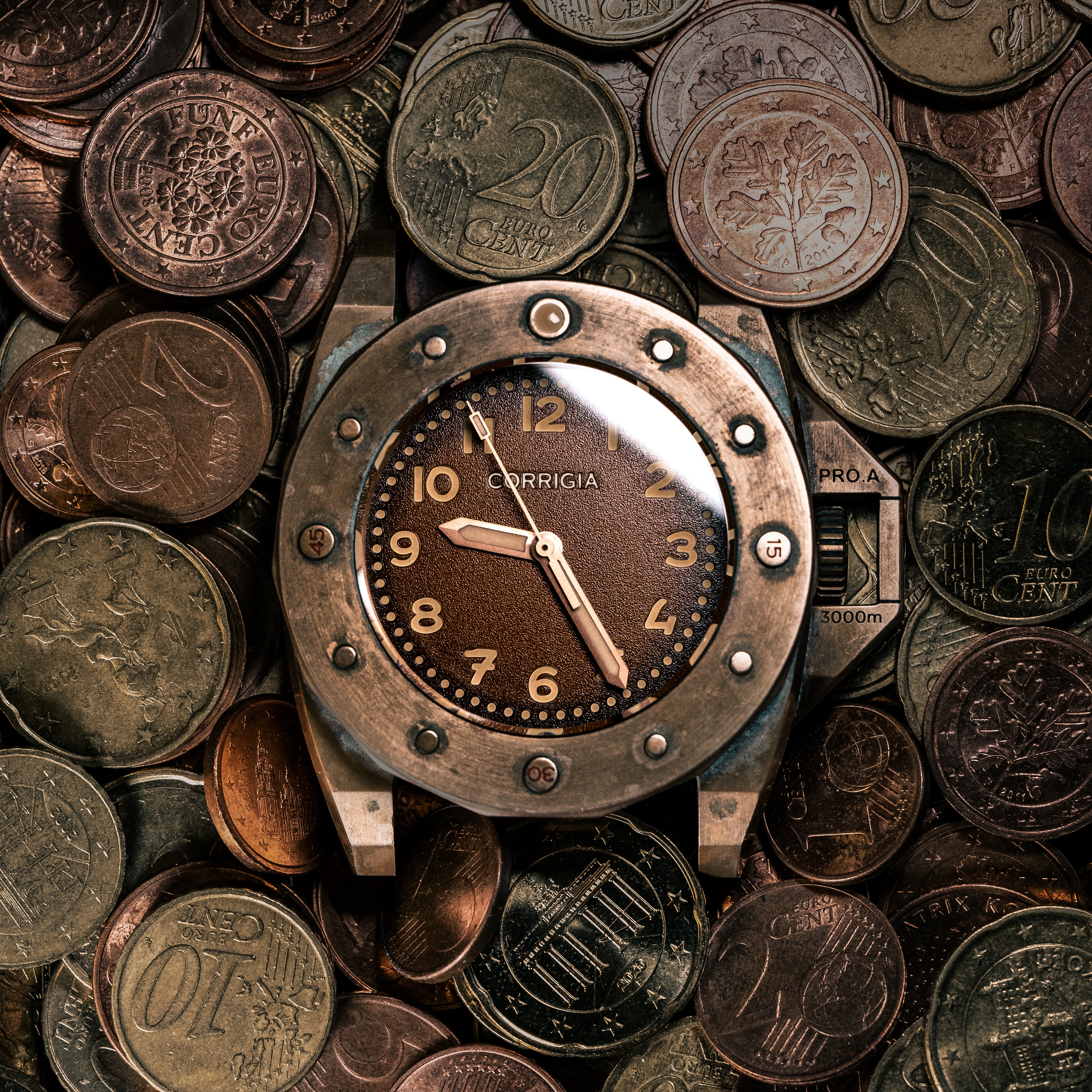 Corrigia01 Bronze P-Brown Ref.612-613-576-577