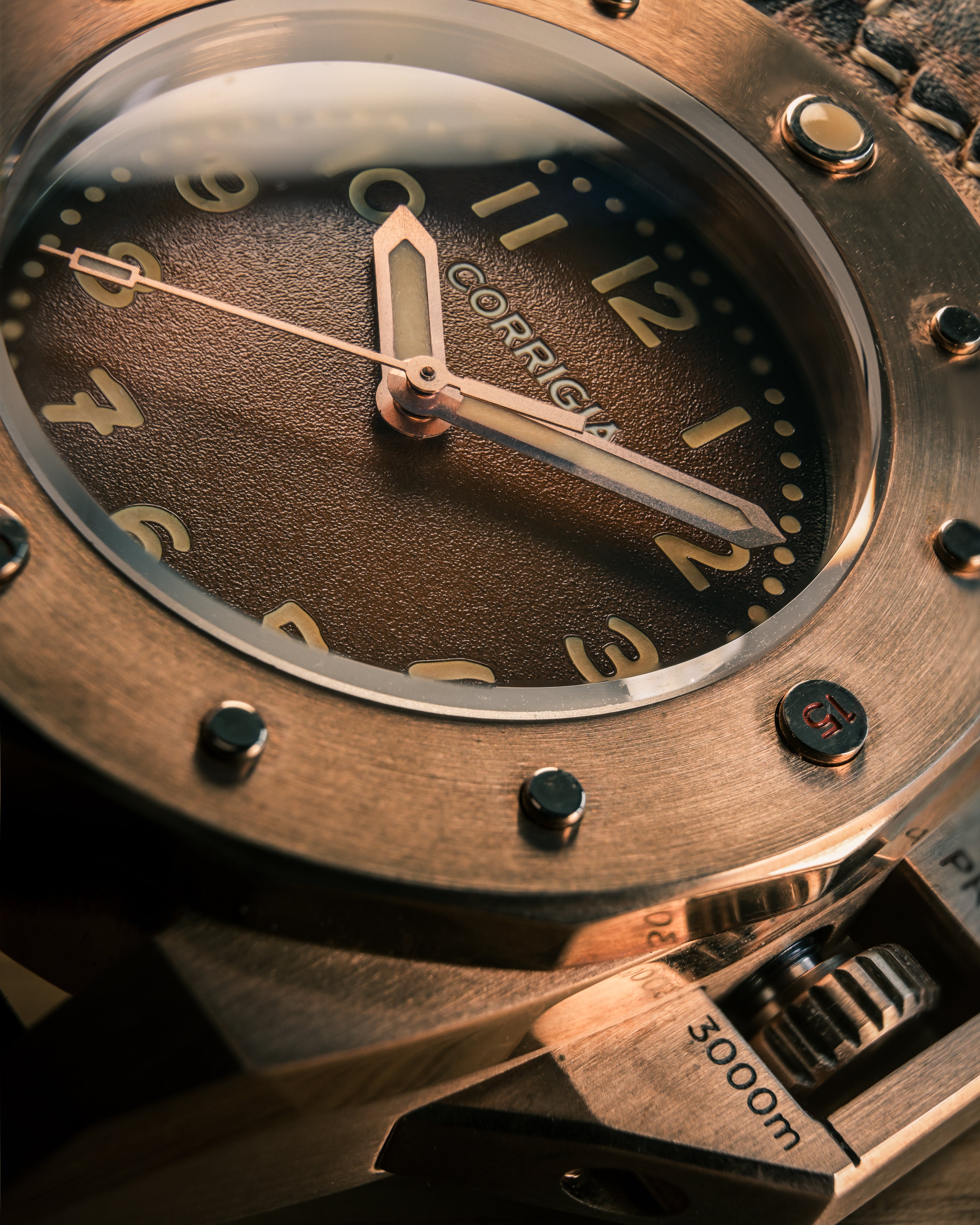 Corrigia01 Bronze P-Brown REF.AS.612-613-576-577 Ausstellungsstück