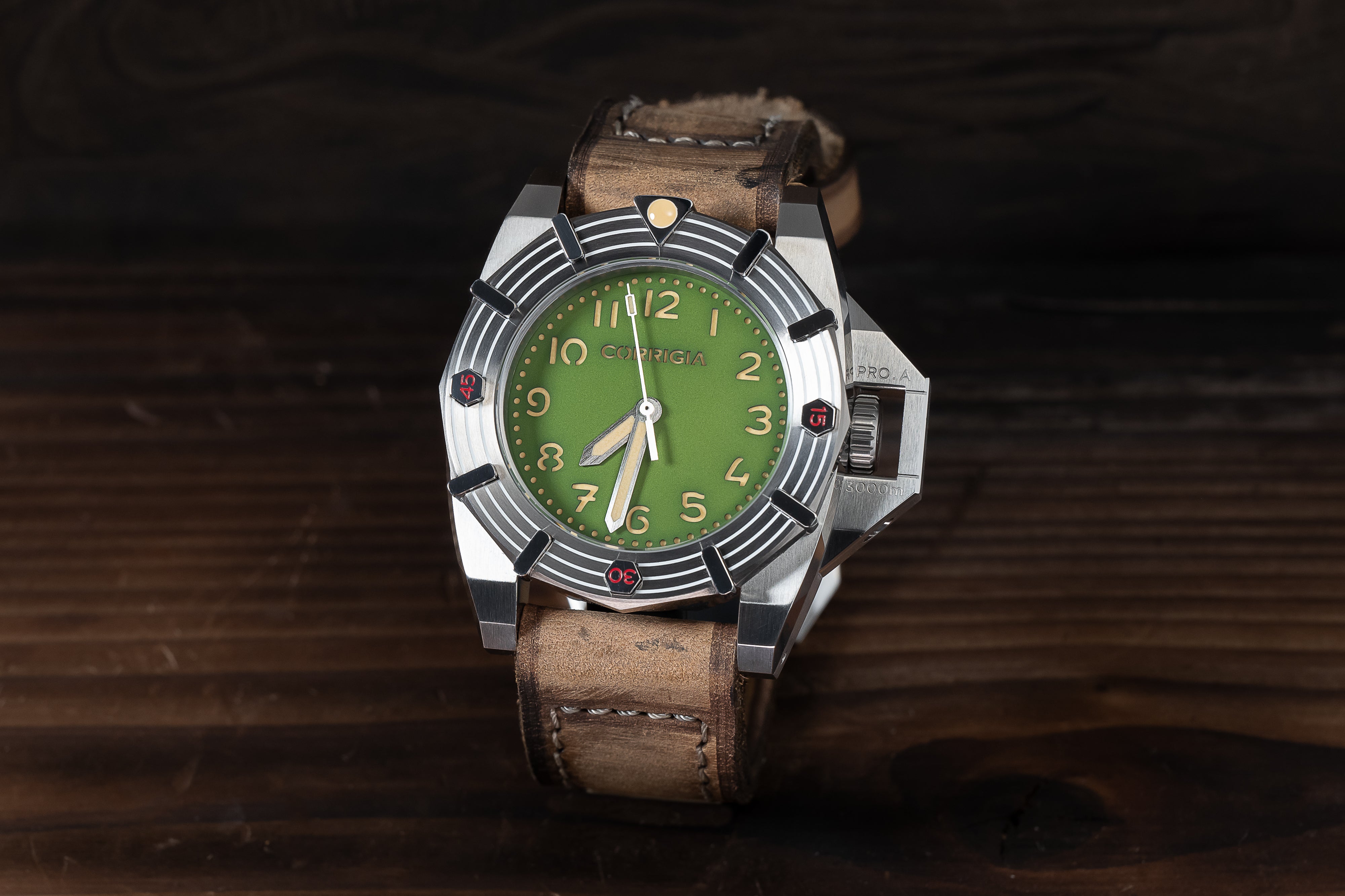 Corrigia04 Acier M-Olive Réf. 656.631.664.665.666