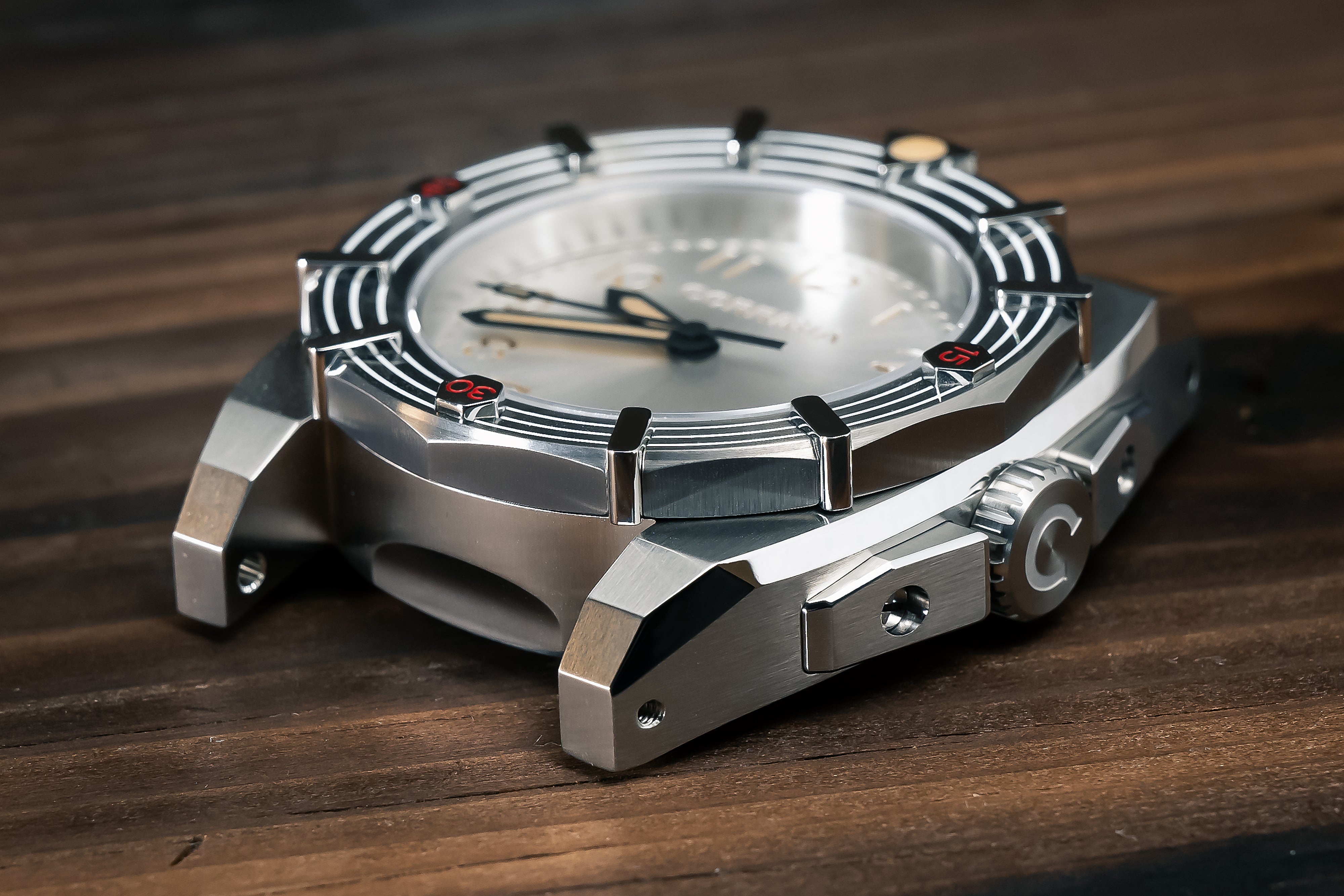 Corrigia04 Acier S-Argent Réf. 657.631.664.665.666