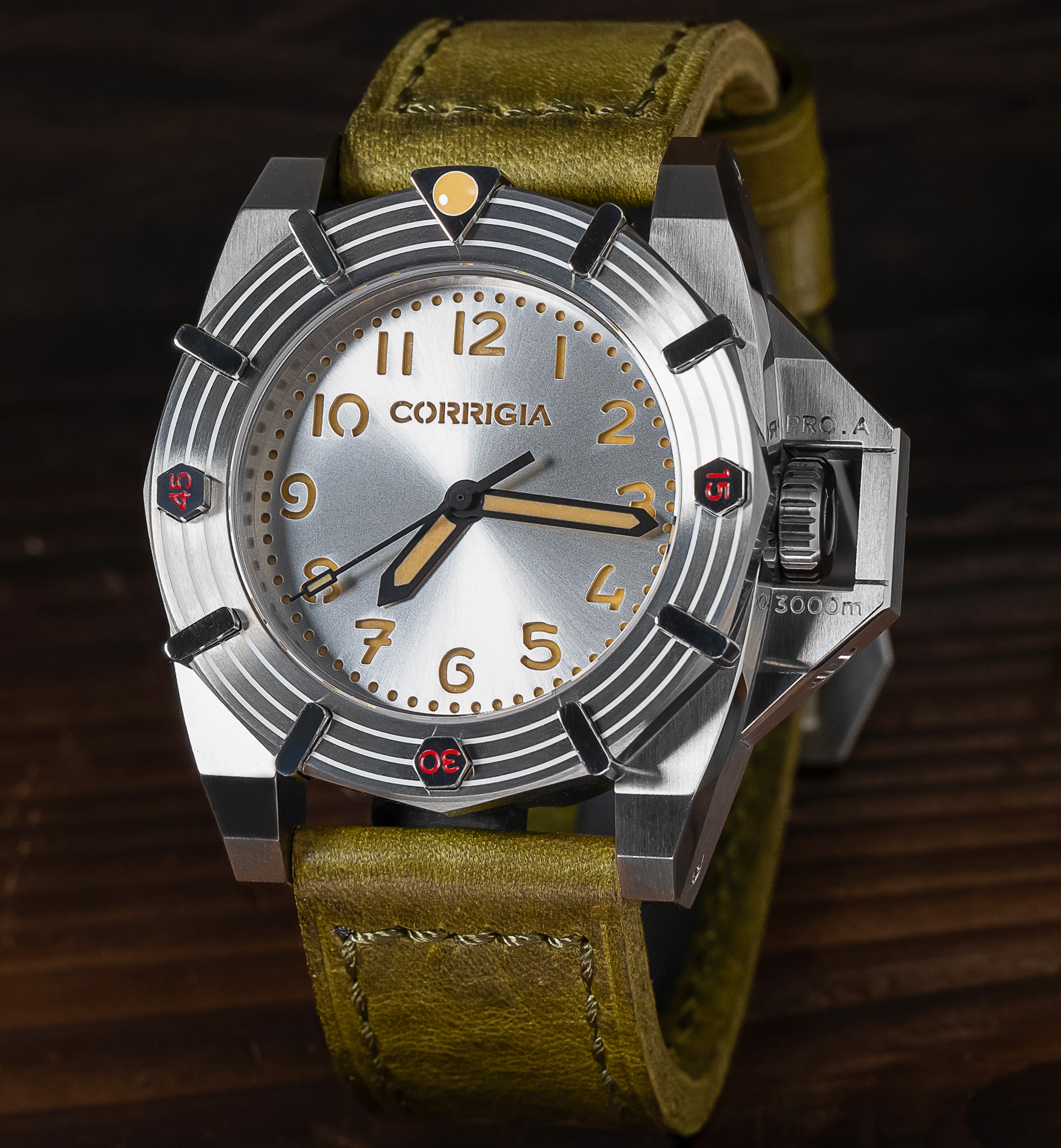 Corrigia04 Acier S-Argent Réf. 657.631.664.665.666