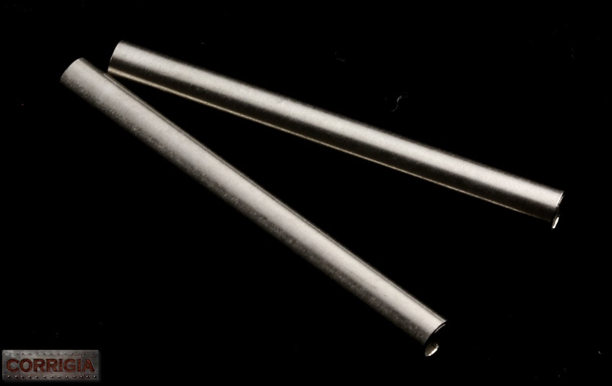 Zelman Tubes aus Edelstahl (Paar)