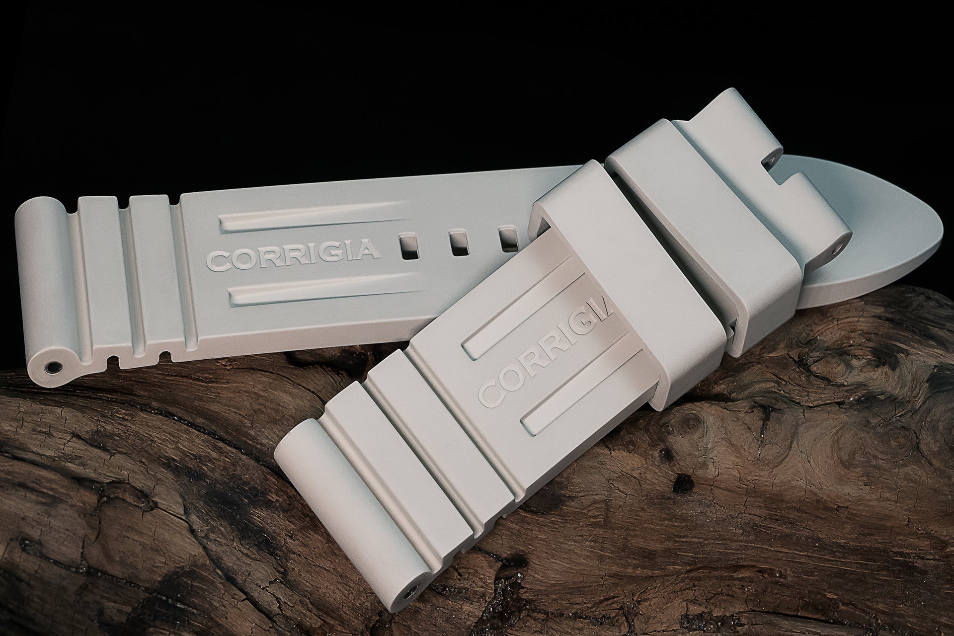 RUBBER02 Arctic Gray Tactical FKM wave rubber