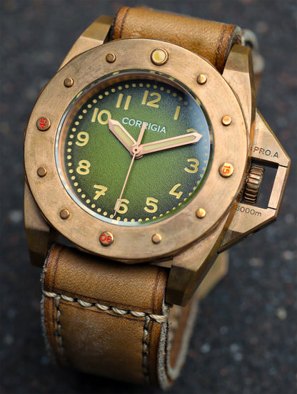 Corrigia01 Bronze P-Olive Ref.611-613-576-577