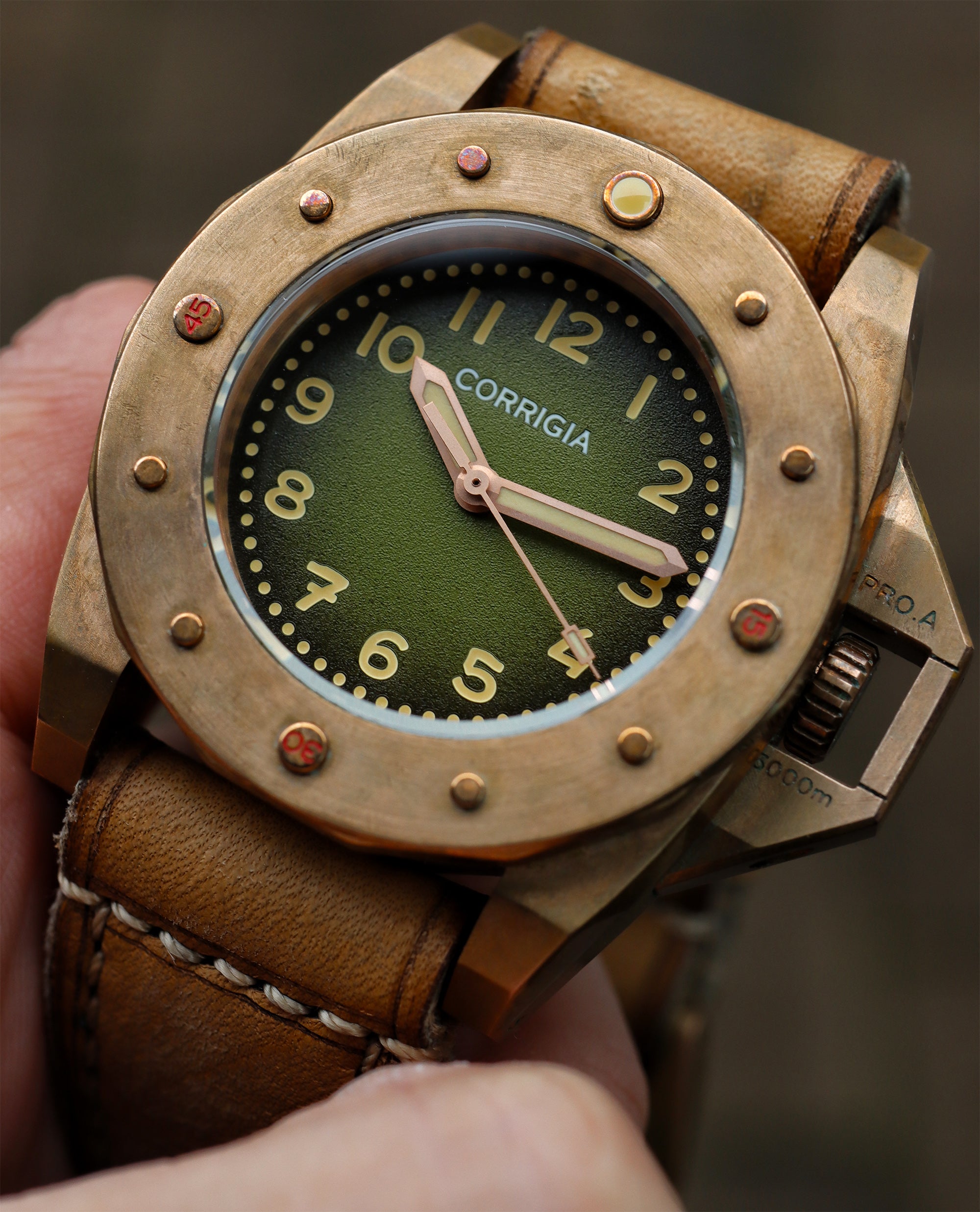 Corrigia01 Bronze P-Olive Ref.611-613-576-577