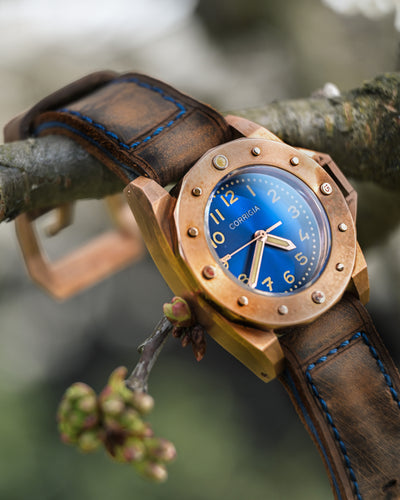 Corrigia01 Bronze S-Blue REF.AS.608-613-576-577 Exhibition piece 