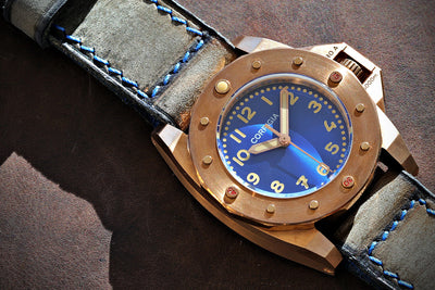 Corrigia01 Bronze S-Blue REF.AS.608-613-576-577 Exhibition piece 