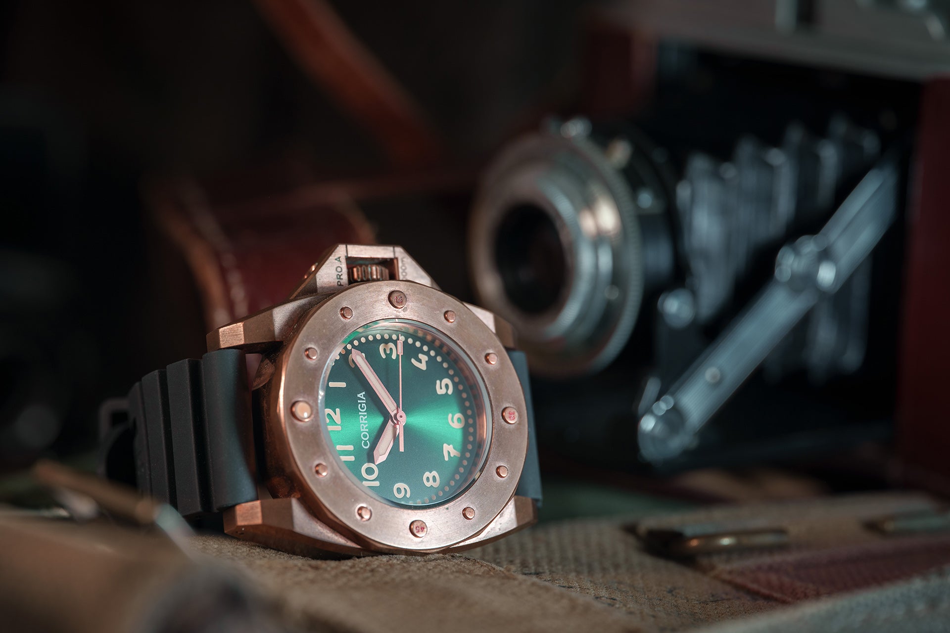 Corrigia01 Bronze S-Green Ref.609-613-576-577