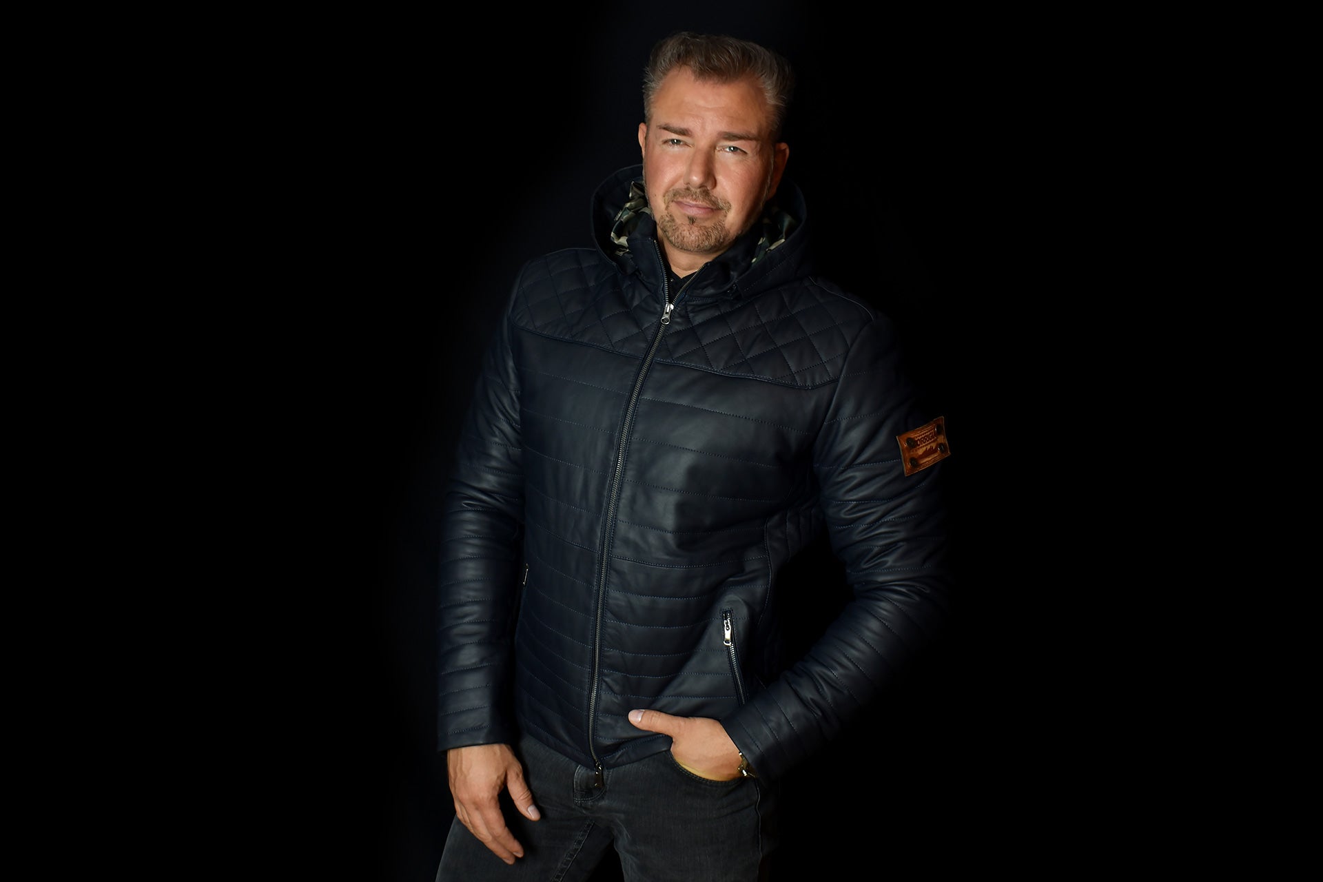 Jacket 05 - Blue Removable Hood 