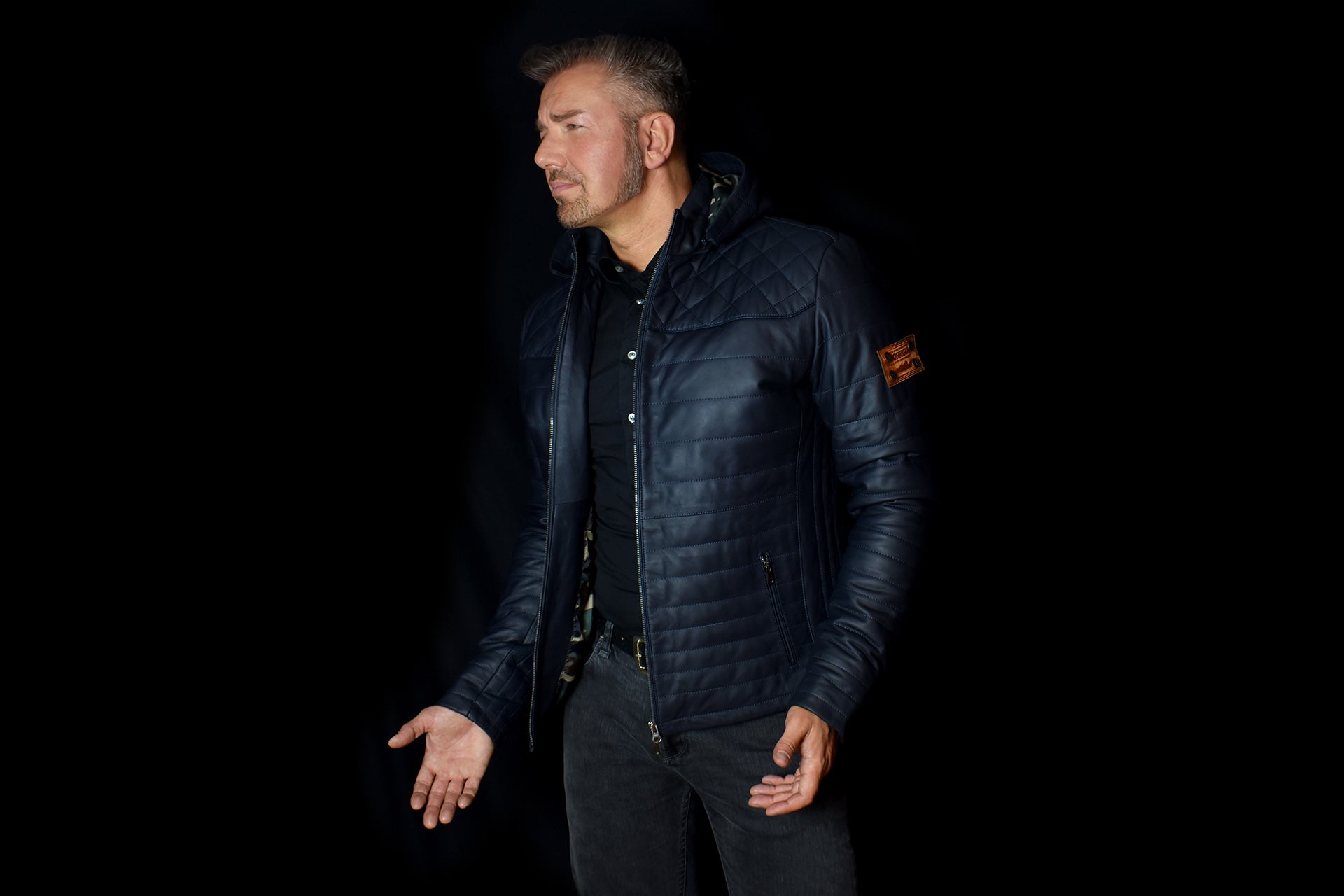 Jacket 05 - Blue Removable Hood 