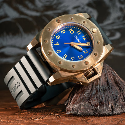 Corrigia01 Bronze S-Blue REF.AS.608-613-576-577 Exhibition piece 