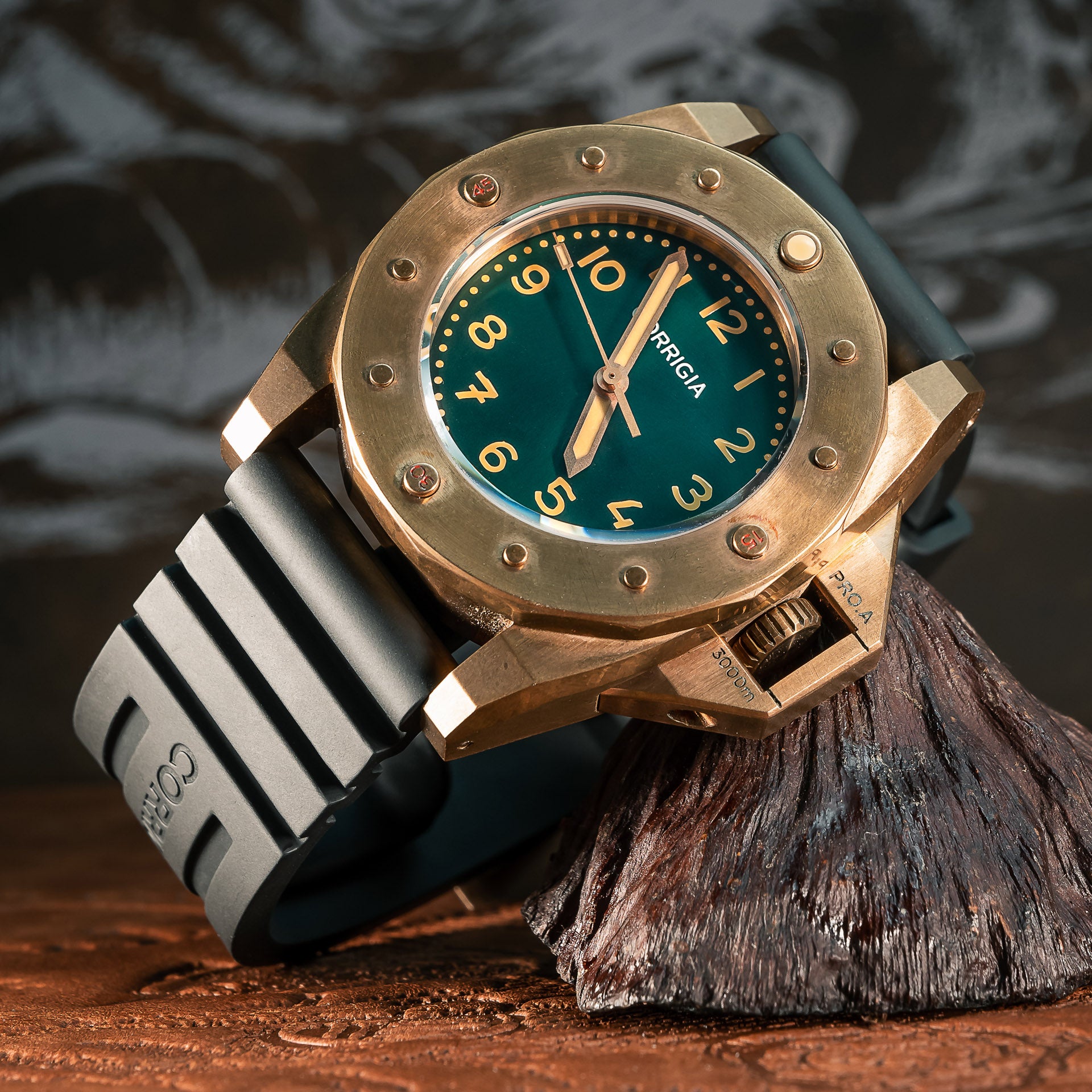 Corrigia01 Bronze S-Green Ref.609-613-576-577