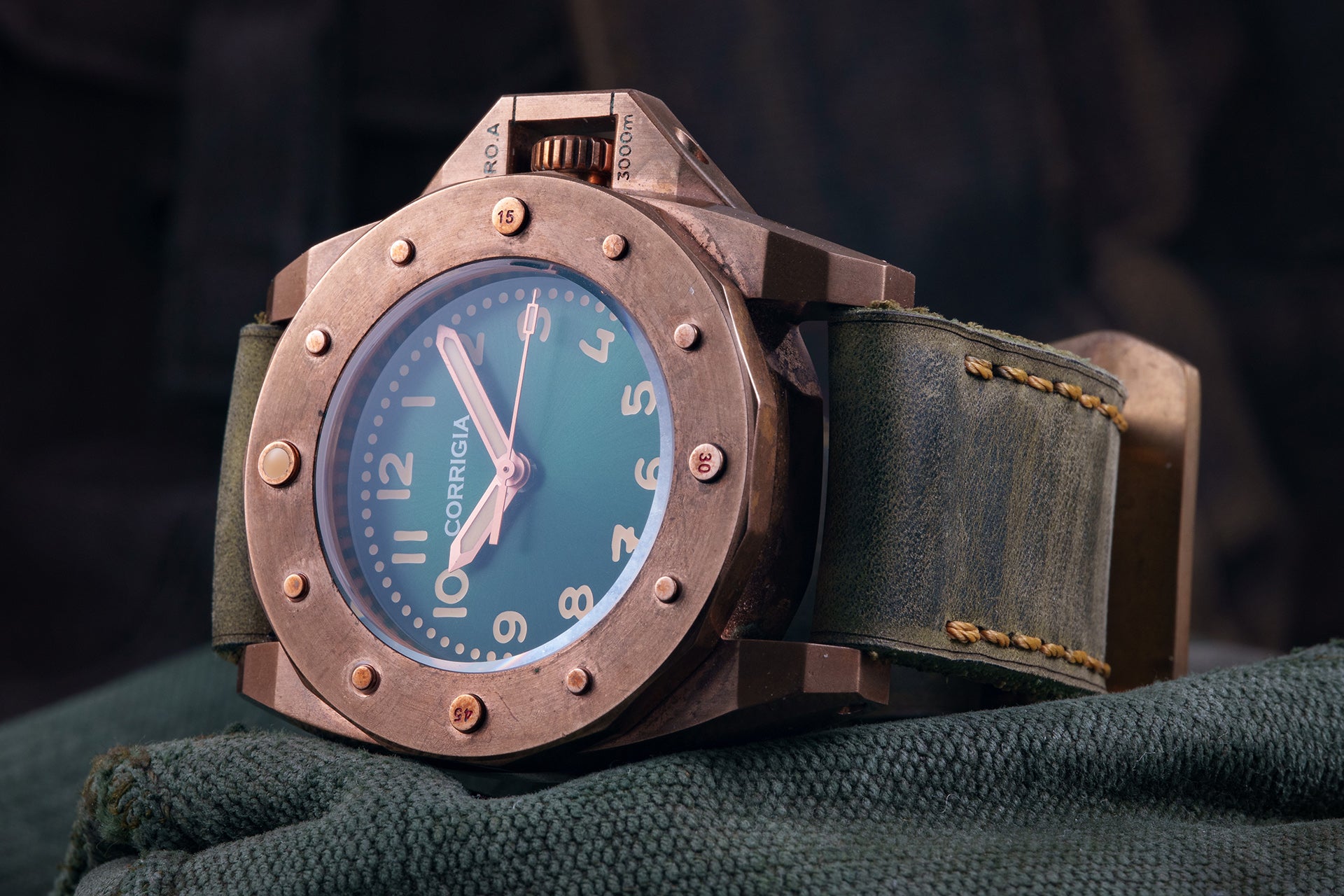 Corrigia01 Bronze S-Green Ref.609-613-576-577